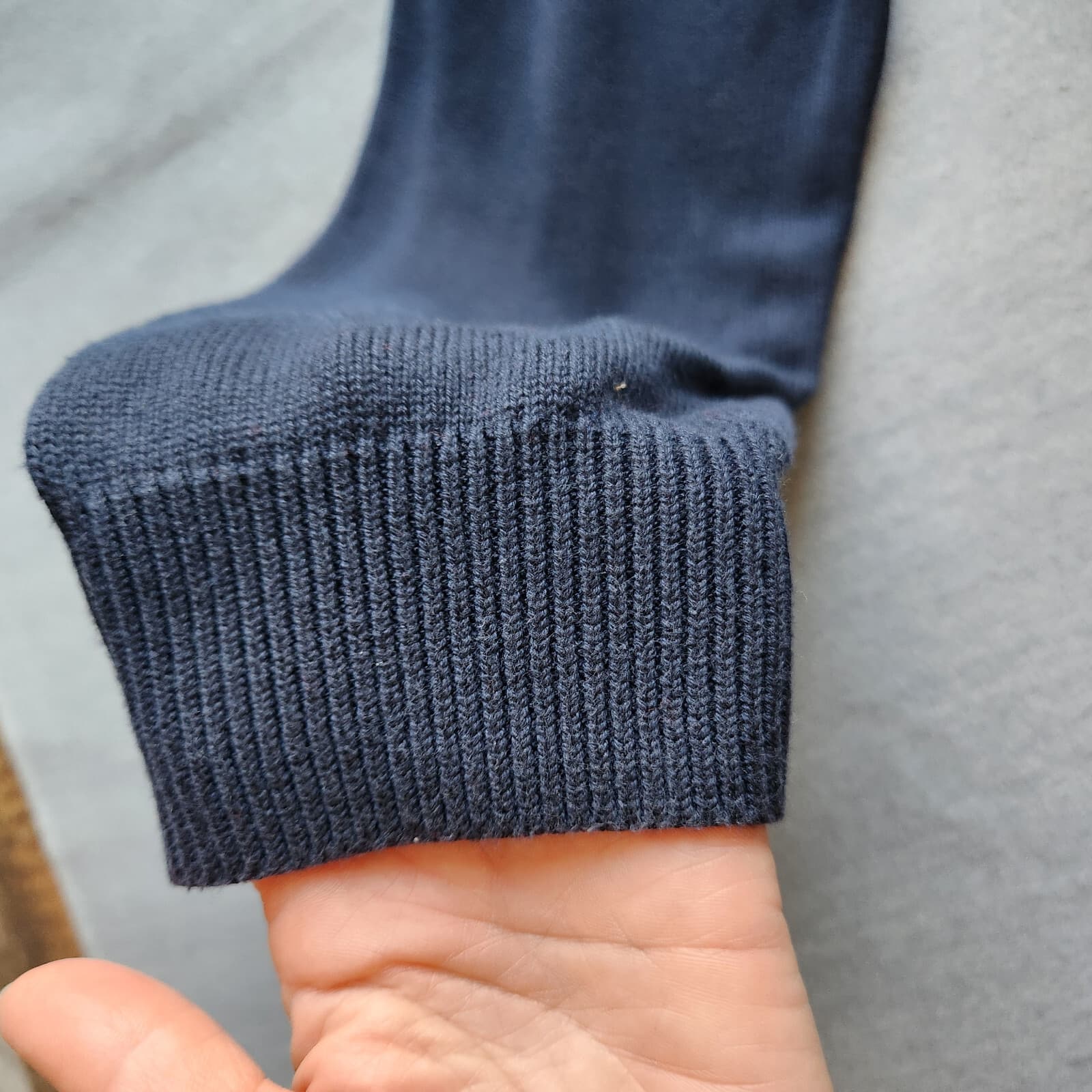 Vintage 346 Brooks Brothers Argyle Pima Cotton Sweater Crew Neck Blue Men's XL - Thumbnail 4