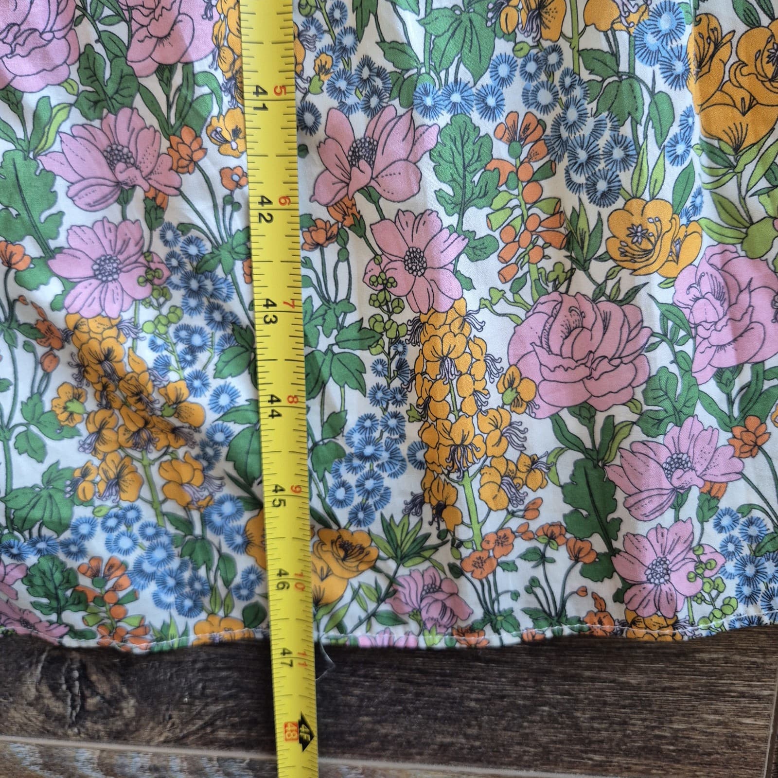 J.Crew x Liberty Faux-Wrap Midi Dress 100% Cotton Liberty Mini Floral Walk Sz.00 - Thumbnail 15