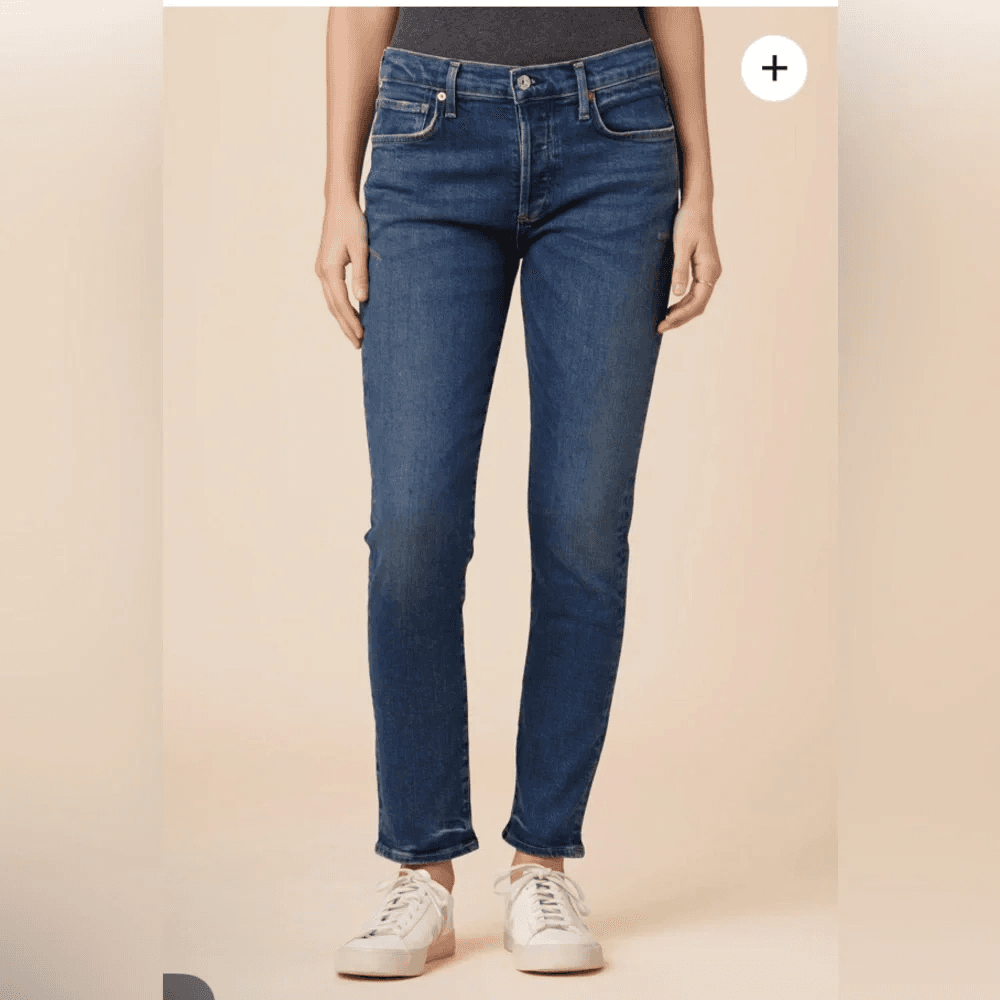 Citizens of Humanity Premium Vintage Emerson Slim Boyfriend Buttonfly Jean Sz.25 - Thumbnail 2