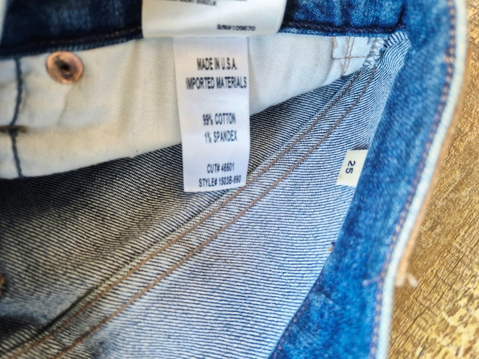 Citizens of Humanity Premium Vintage Emerson Slim Boyfriend Buttonfly Jean Sz.25 - Thumbnail 10
