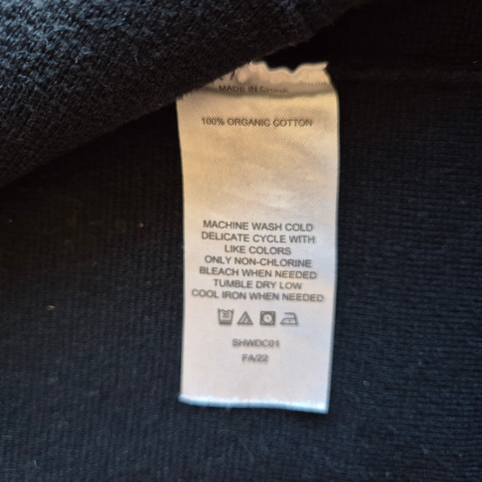 Quince 100% Organic Cotton Knit Blazer Open-Front Pocket Black Women's M - Thumbnail 12