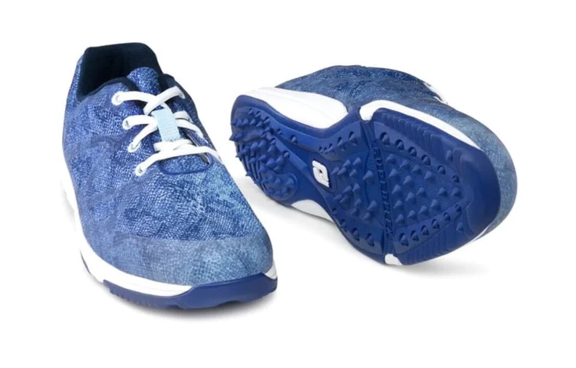 Footjoy Leisure Golf Shoes Waterproof Lightweight Lace-Up Purple Blue Women's 6M - Thumbnail 3