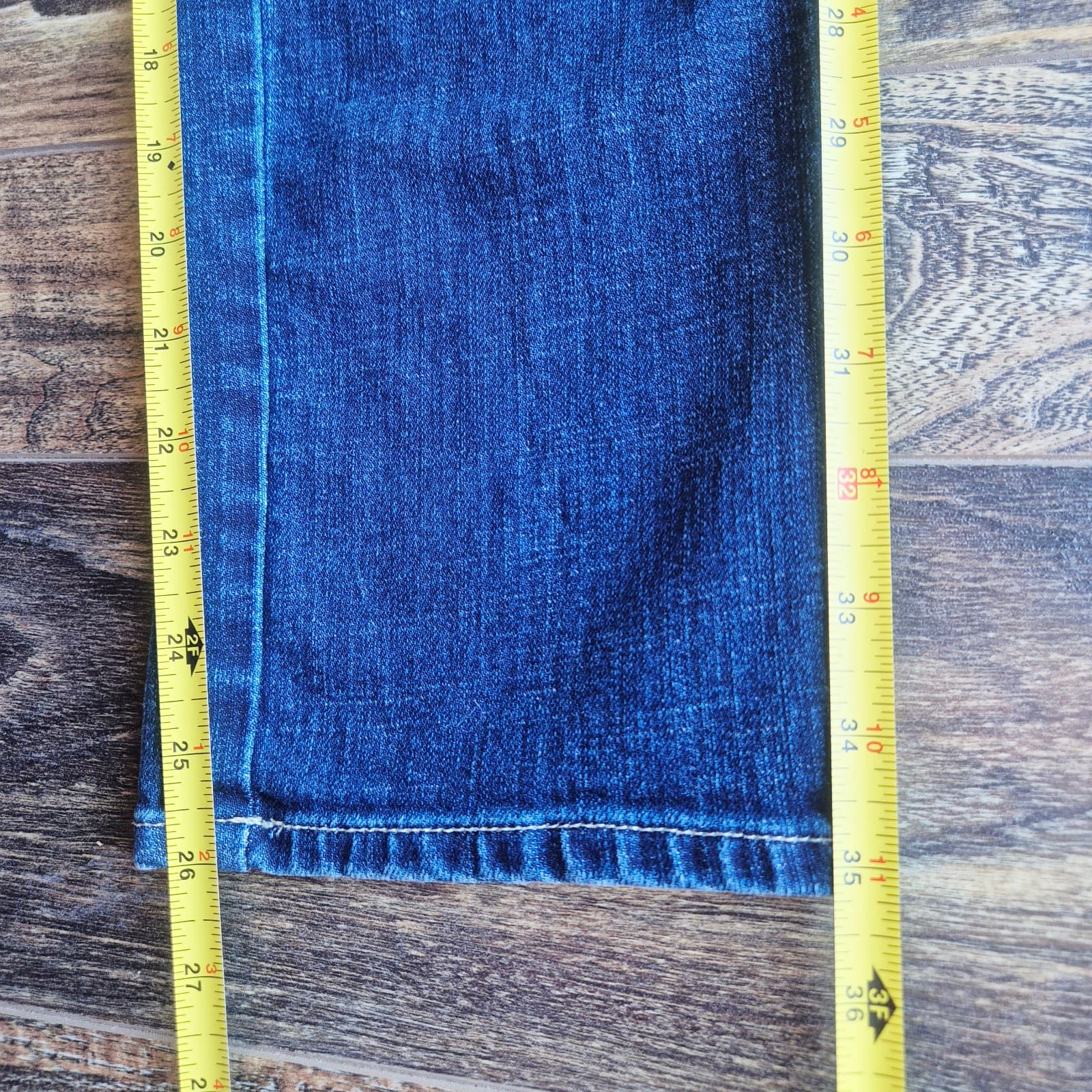 L'AGENCE Alexia High Rise Crop Jeans Distressed Jabot Atwood Wash Blue Womens 26 - Thumbnail 15