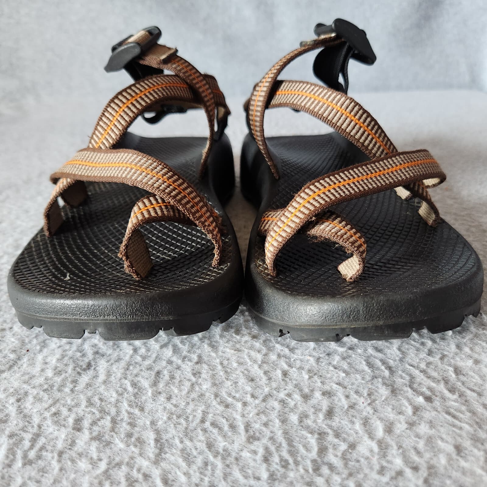 Chaco Z2 Unaweep Classic Sports Sandals Adjustable Strap Brown Black Men's US7 - Thumbnail 9