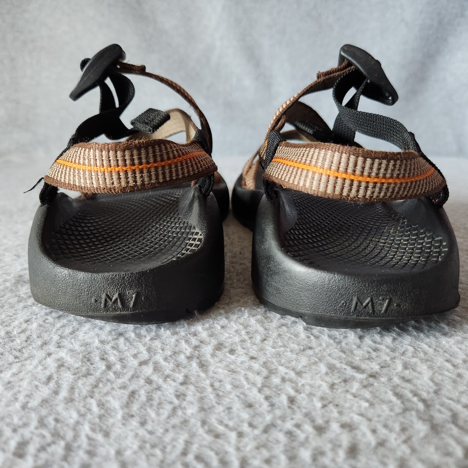 Chaco Z2 Unaweep Classic Sports Sandals Adjustable Strap Brown Black Men's US7 - Thumbnail 8