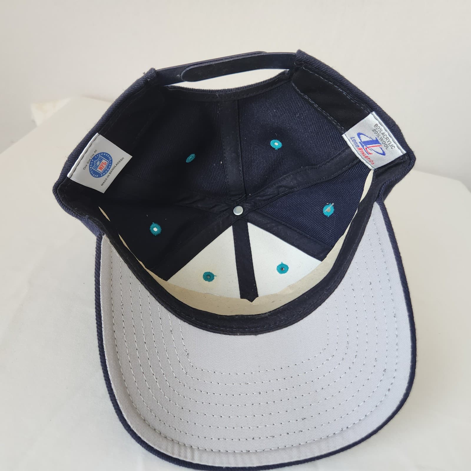 Vintage'99 NWT NFL SUPER BOWL XXXIII Miami Logo Athletic Hat Wool Blend Snapback - Thumbnail 7