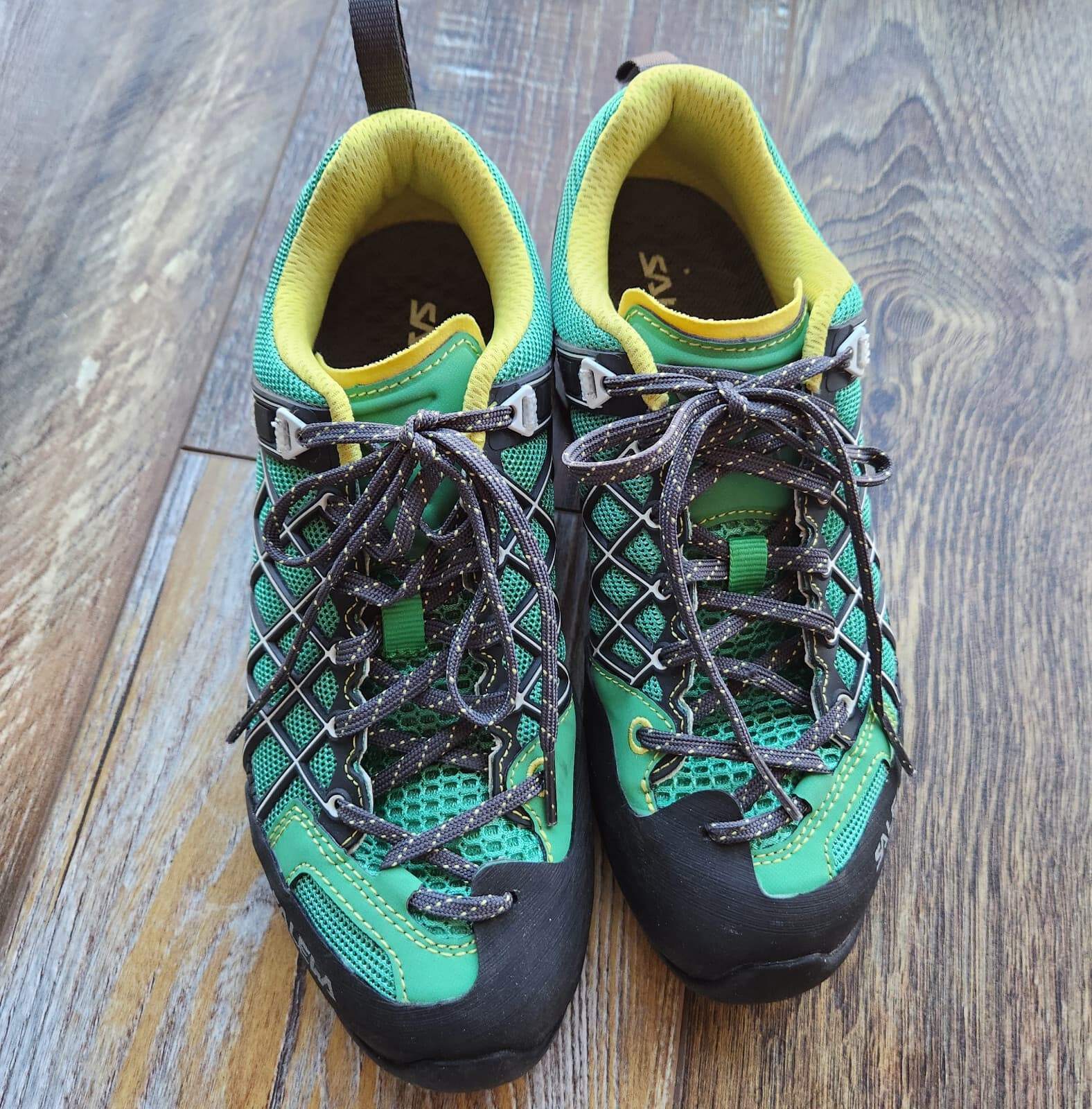 Salewa Women's 7.5 Wildfire Vent GTX Hiking Shoes Lace Exa-Shell Carbon-Assenzio - Thumbnail 4