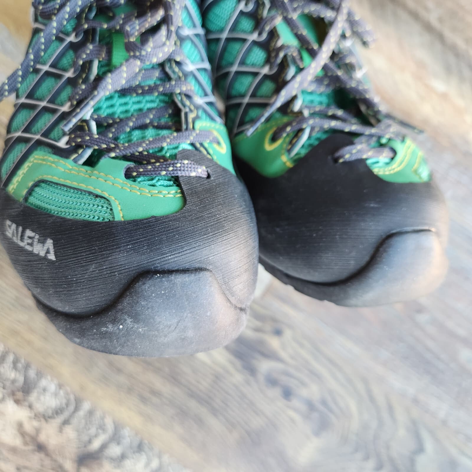 Salewa Women's 7.5 Wildfire Vent GTX Hiking Shoes Lace Exa-Shell Carbon-Assenzio - Thumbnail 8