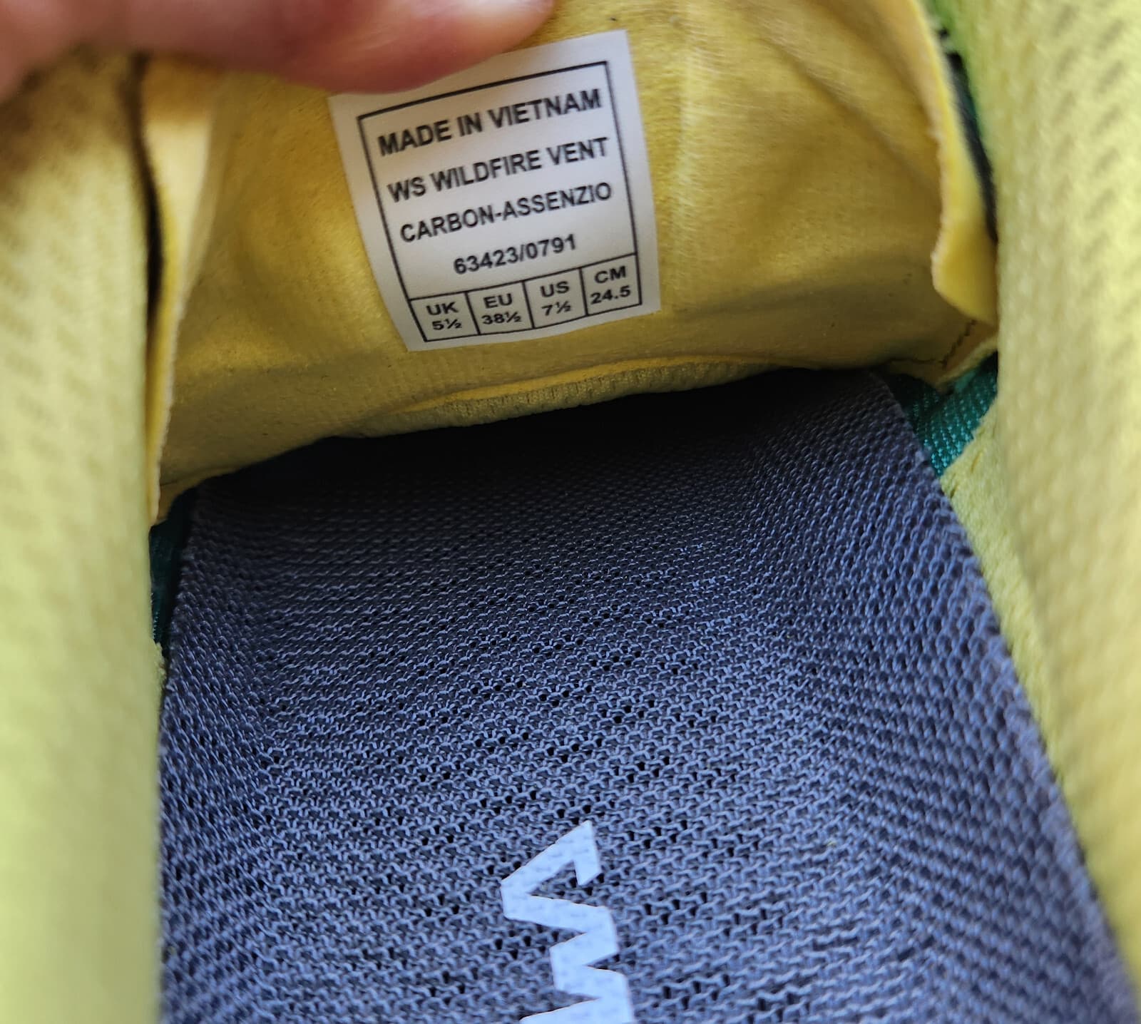Salewa Women's 7.5 Wildfire Vent GTX Hiking Shoes Lace Exa-Shell Carbon-Assenzio - Thumbnail 10