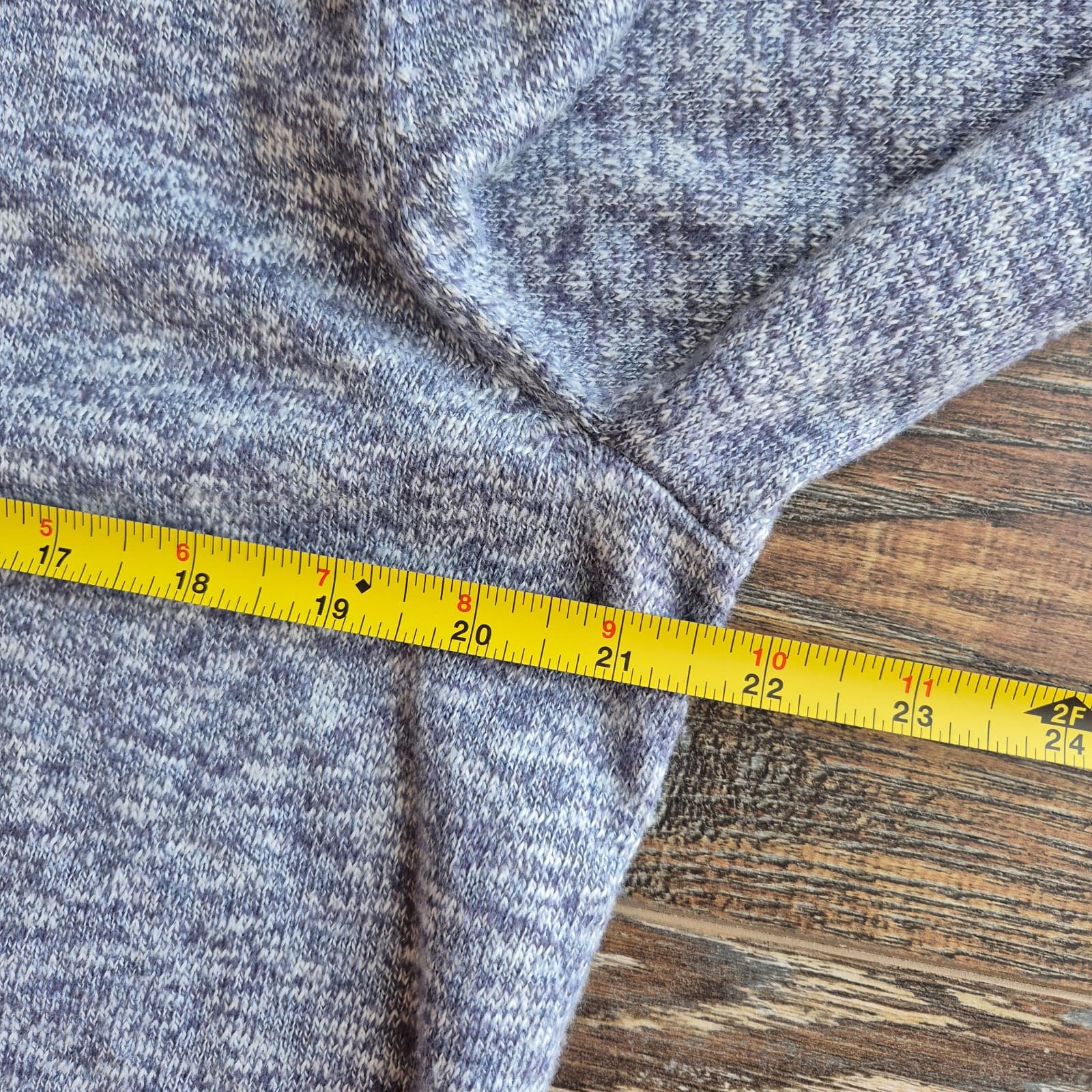 Black Brown 1826 Tennis Sweater V-Neck Blue White Cotton Blend Men's M - Thumbnail 7