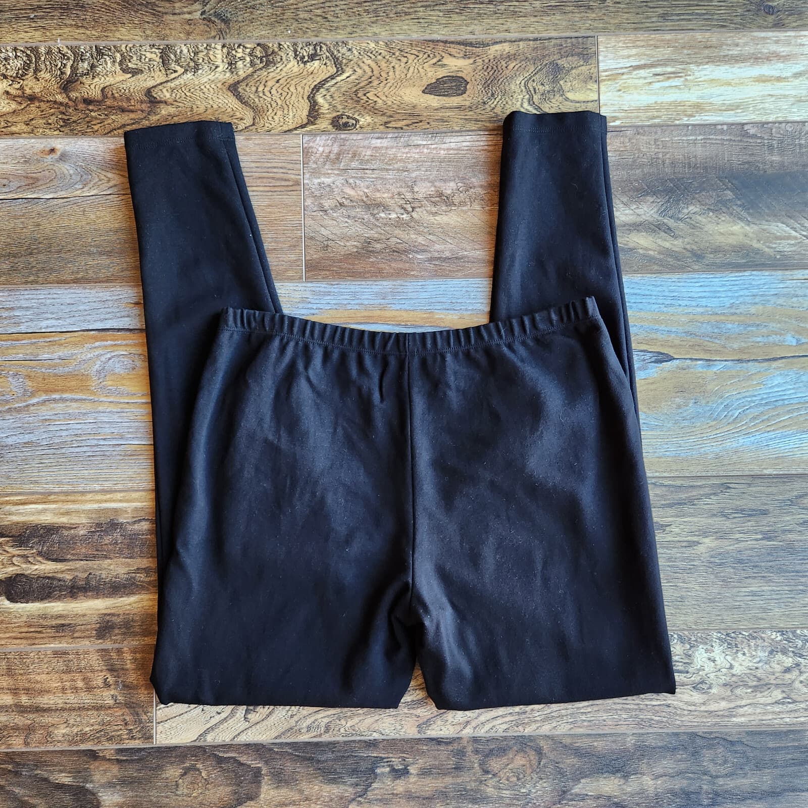 Lafayette 148 New York Park Legging Elastic Waist Pull-On Stretch Black Womens M - Thumbnail 6