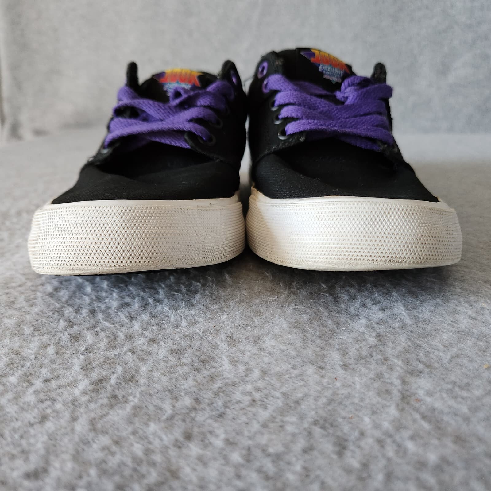 SUPRA x ZUMIEZ 100K Canvas Sneakers Stacks Vulc 2 Lace-Up Black Men's US5 - Thumbnail 10