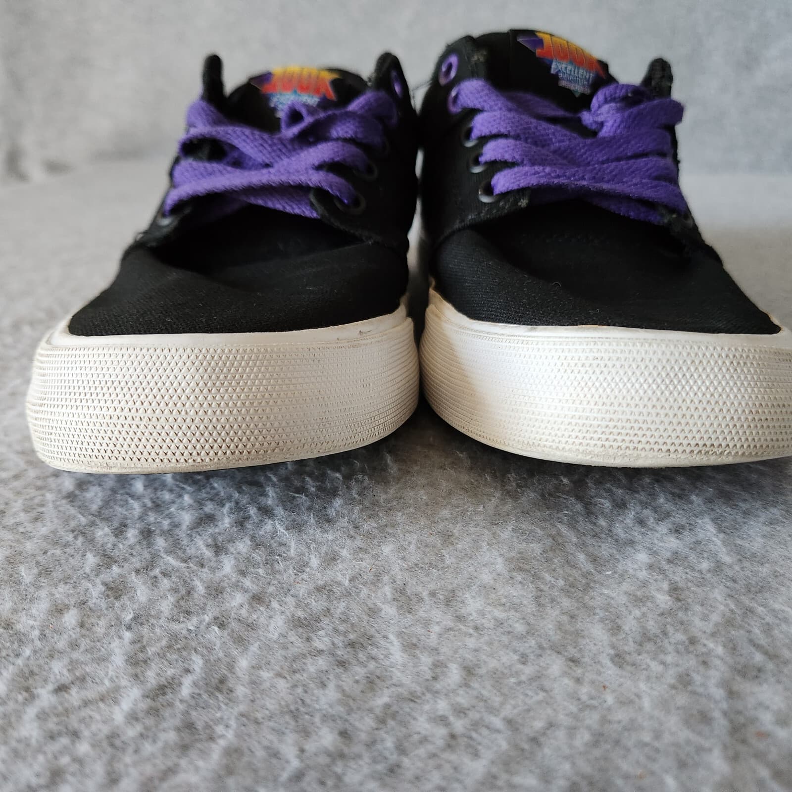 SUPRA x ZUMIEZ 100K Canvas Sneakers Stacks Vulc 2 Lace-Up Black Men's US5 - Thumbnail 9