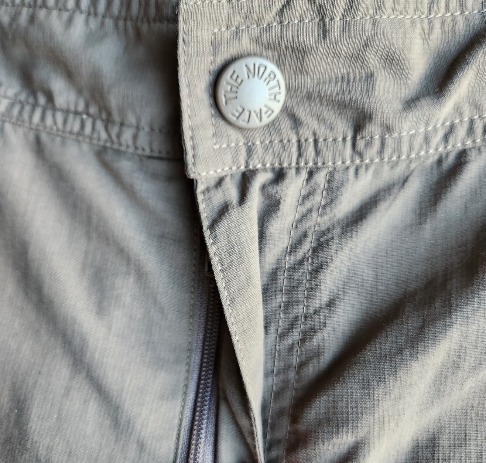 The North Face Men's 38 Hiking Convertible Zip-Off Shorts Pants Pocket Olive - Thumbnail 9