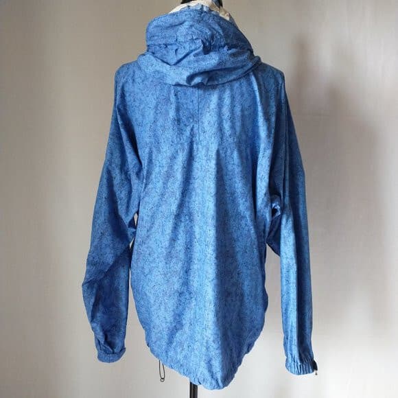 Marmot Windbreaker Lightweight Hoodie Jacket Full-Zip Pocket Nylon Blue Women L - Thumbnail 6