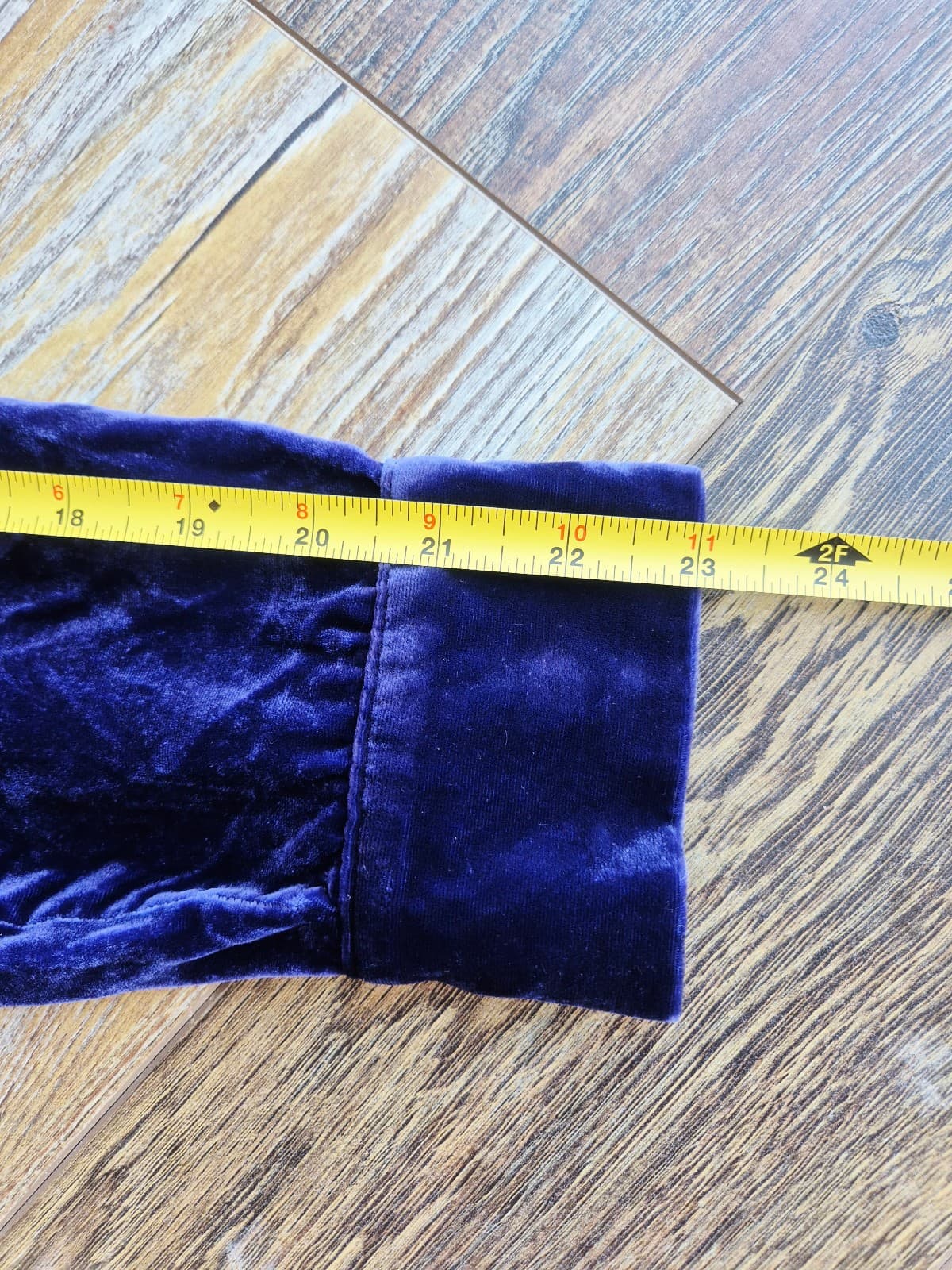 Sundance Velvet Button-Up Shirt Pockets Long Sleeve Silk Blend Blue Women's M - Thumbnail 10