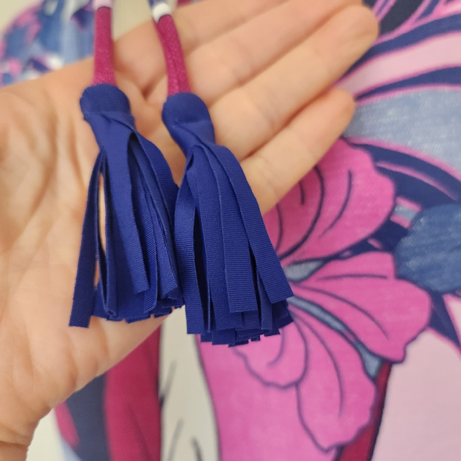 NWT Tommy Bahama Oasis Blossoms Spa Dress Cover-Up Sleeveless Blue Monday Sz.S - Thumbnail 4