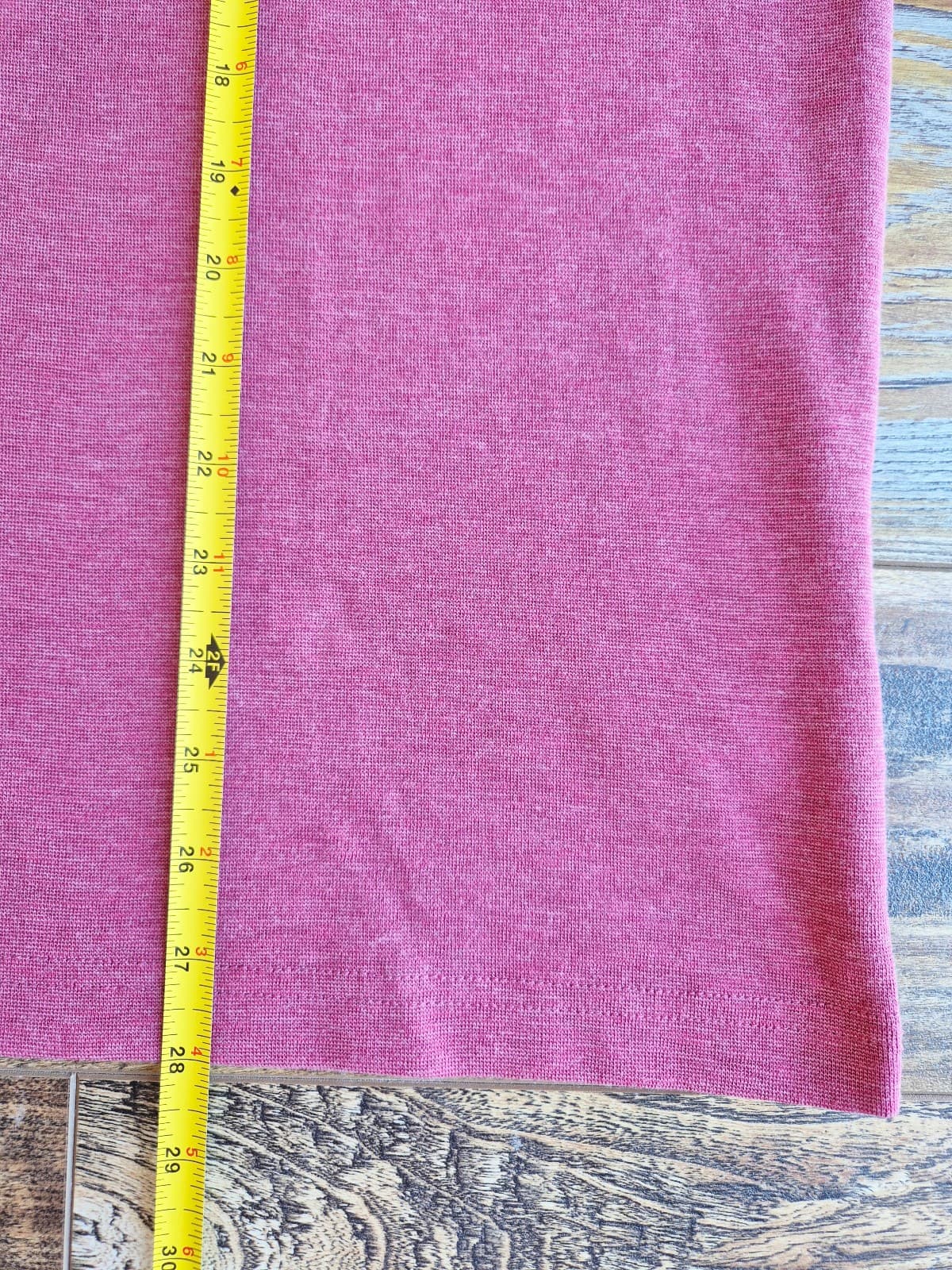 NEW Untuckit Argill Long Sleeve Polo Shirt Heavyweight Cotton Blend Berry Mens L - Thumbnail 15