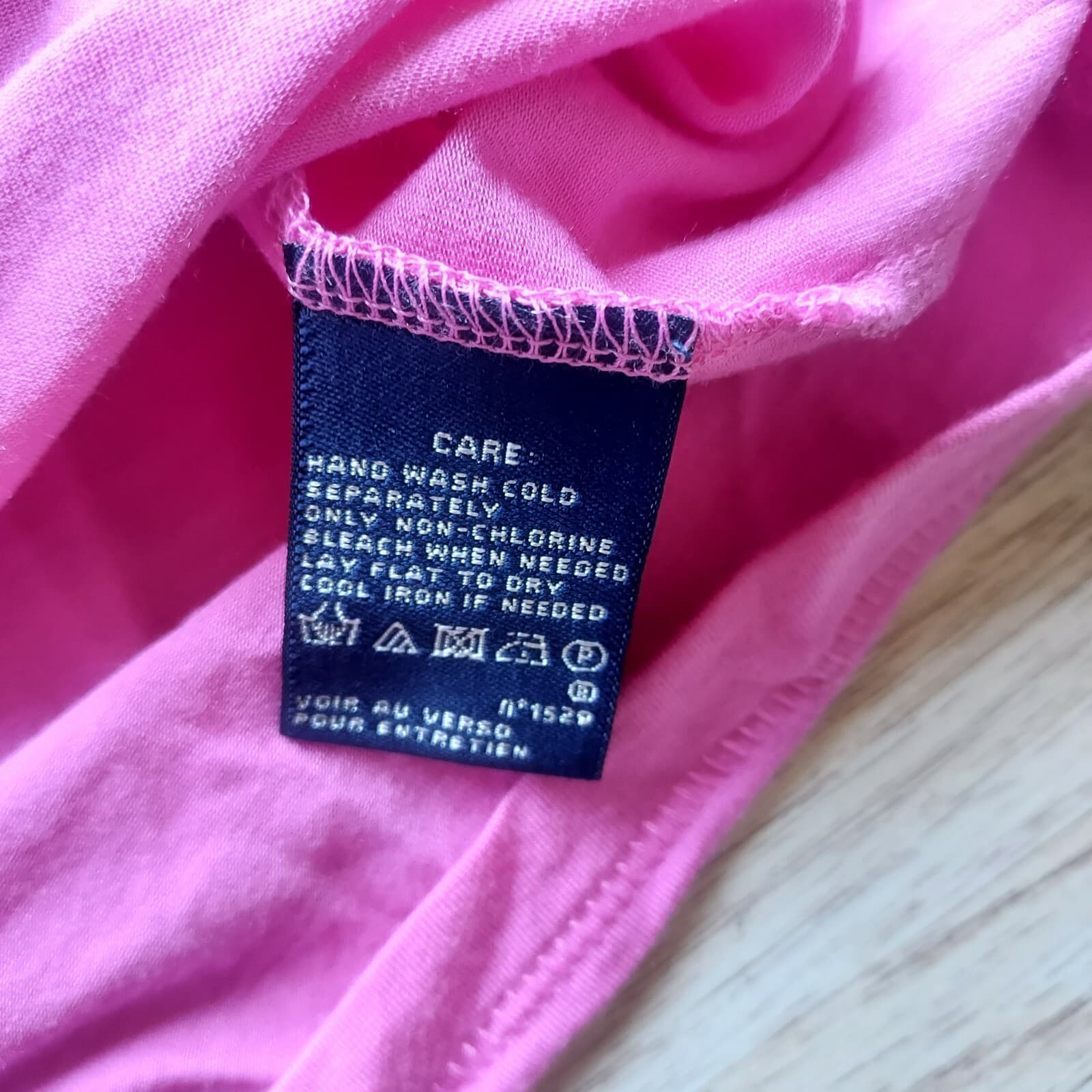 Ralph Lauren Sport T-Shirt Short Sleeve Scoop Neck Pink Lyocell Blend Women Sz.S - Thumbnail 7