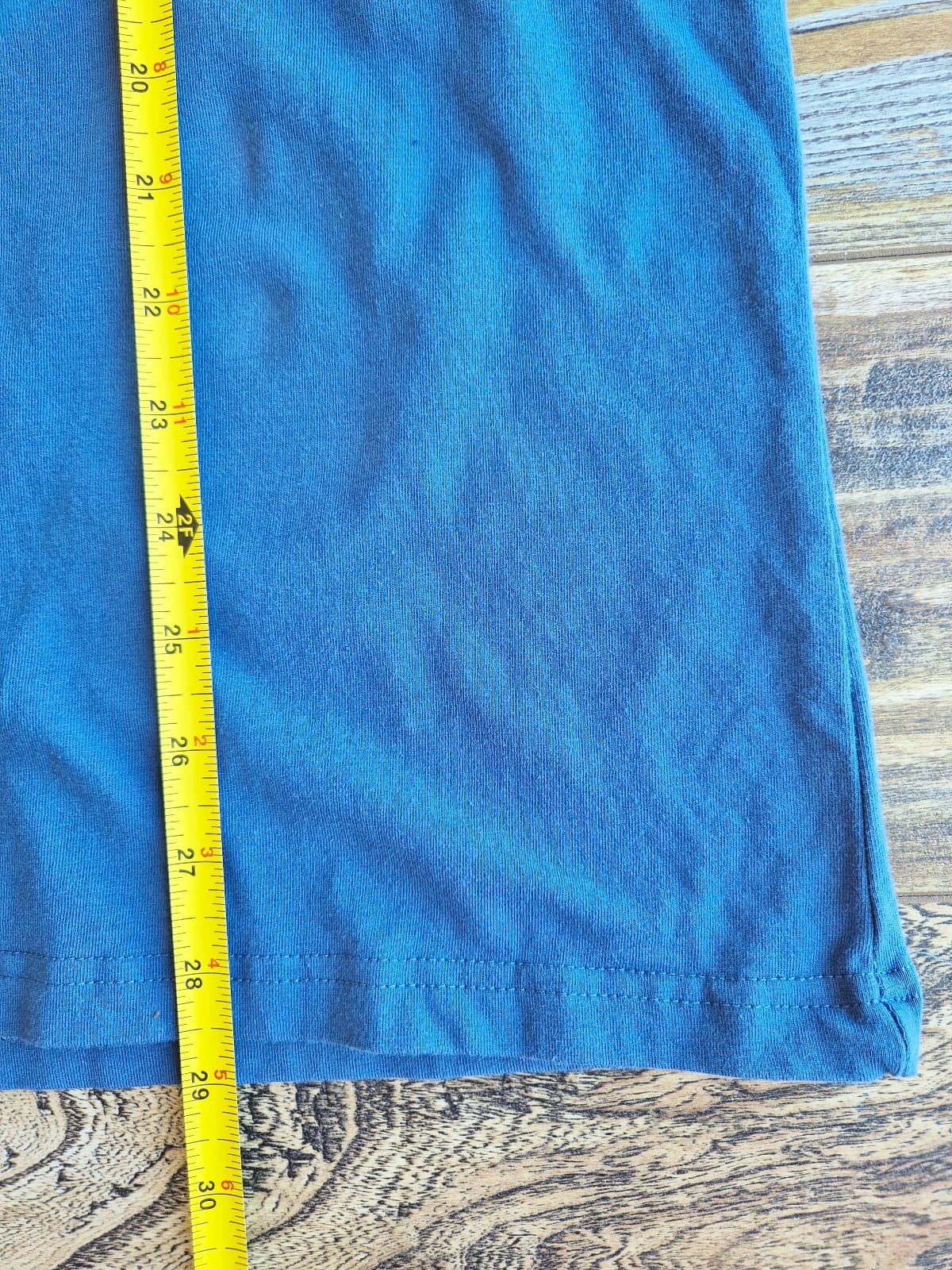 Birddogs Men's XL Logo Pocket Long Sleeve T-Shirt Crew Neck Blue Cotton Blend - Thumbnail 9