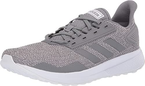 Adidas Men's US11 Duramo 9 Cloudfoam Mesh Athletic Gym Running Sneaker Lace Grey - Thumbnail 3