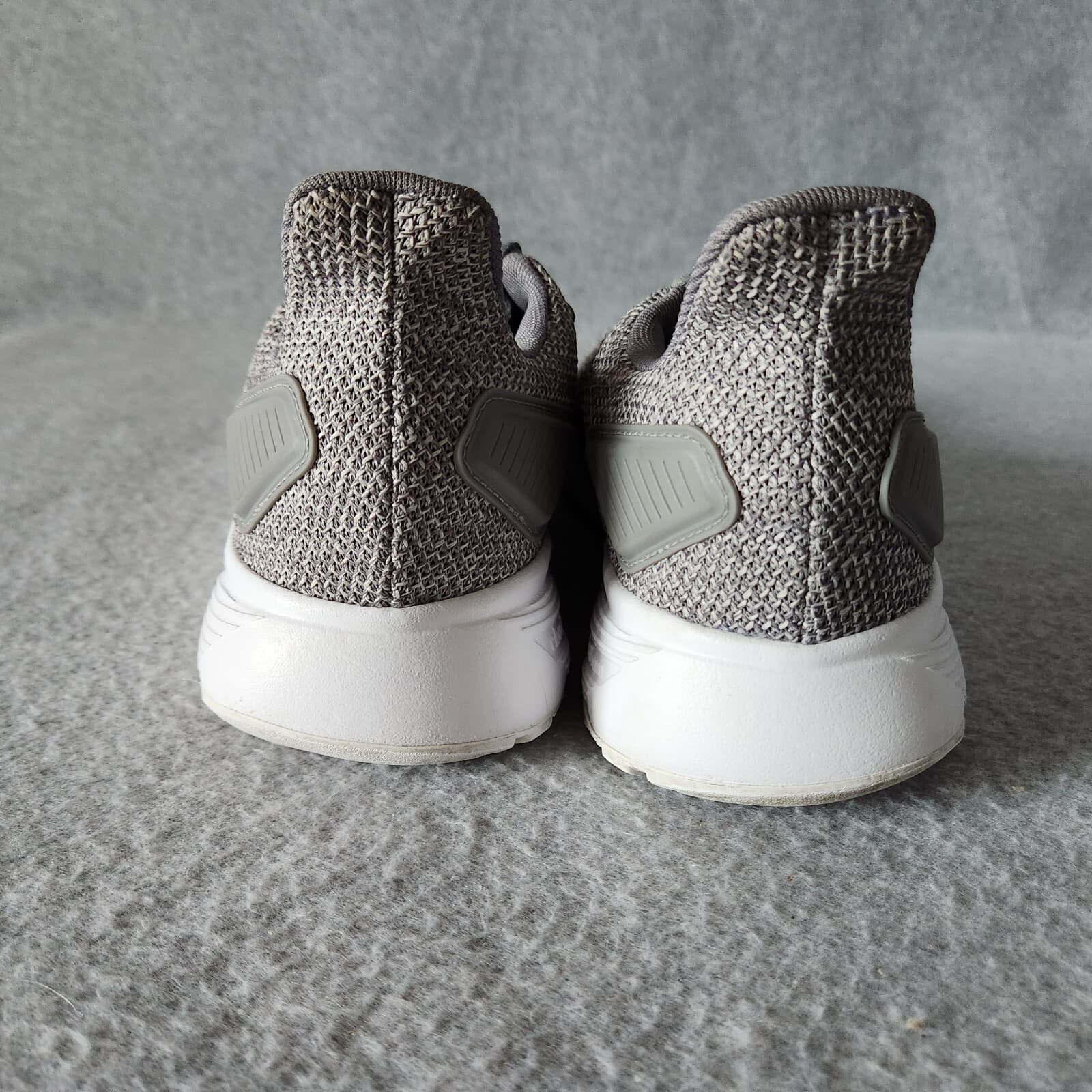 Adidas Men's US11 Duramo 9 Cloudfoam Mesh Athletic Gym Running Sneaker Lace Grey - Thumbnail 8