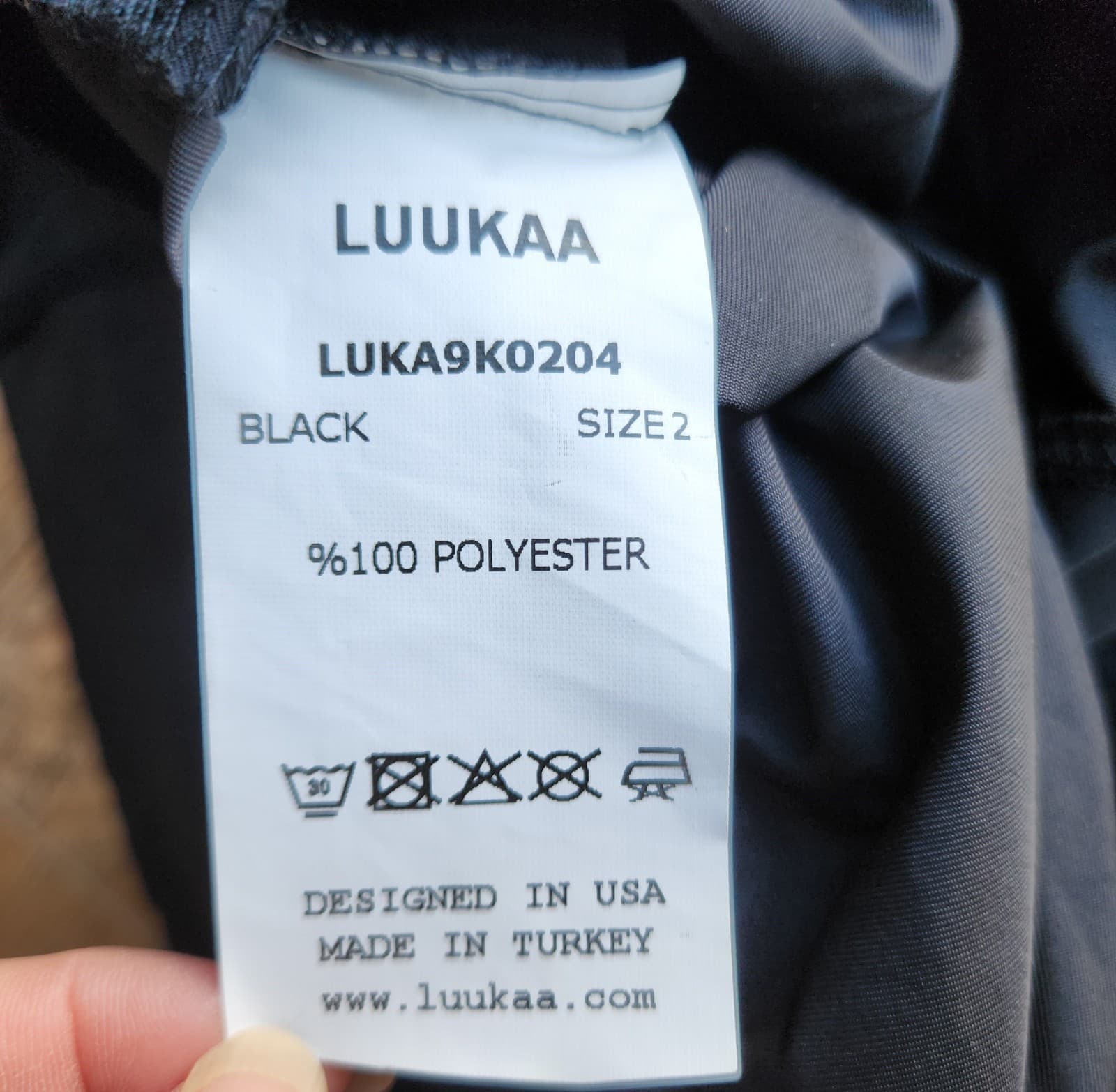NWT LUUKAA Alexa Bebop Streetwear Pant Elastic Waist Pocket Black Women's M/10 - Thumbnail 9