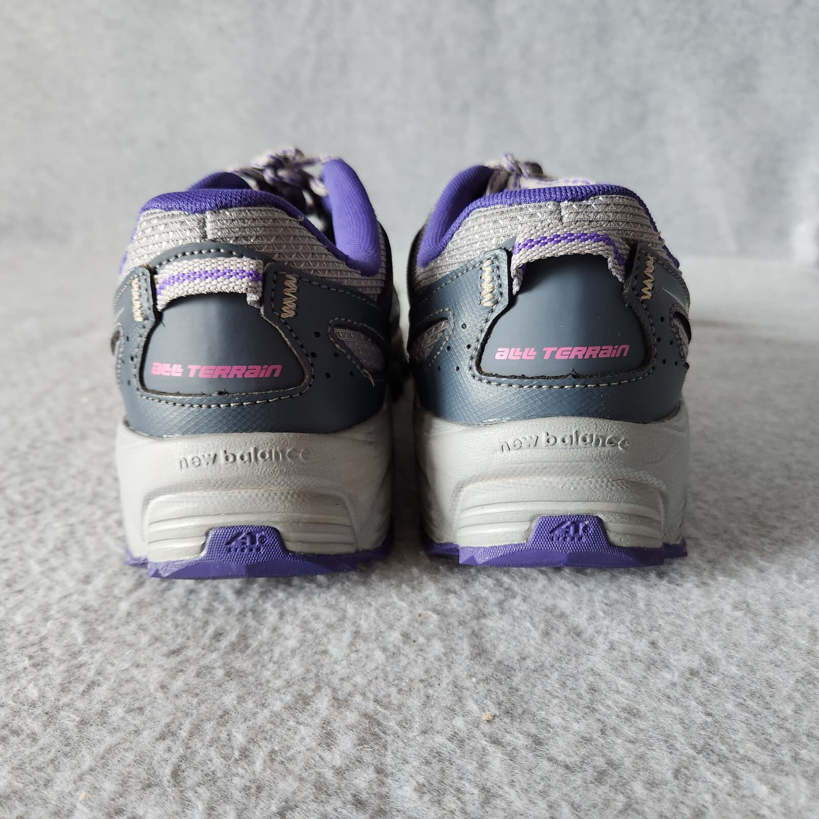 New Balance 412 V2 Women's US9.5 Trail Running Shoes Sneakers Mesh Grey Purple - Thumbnail 7