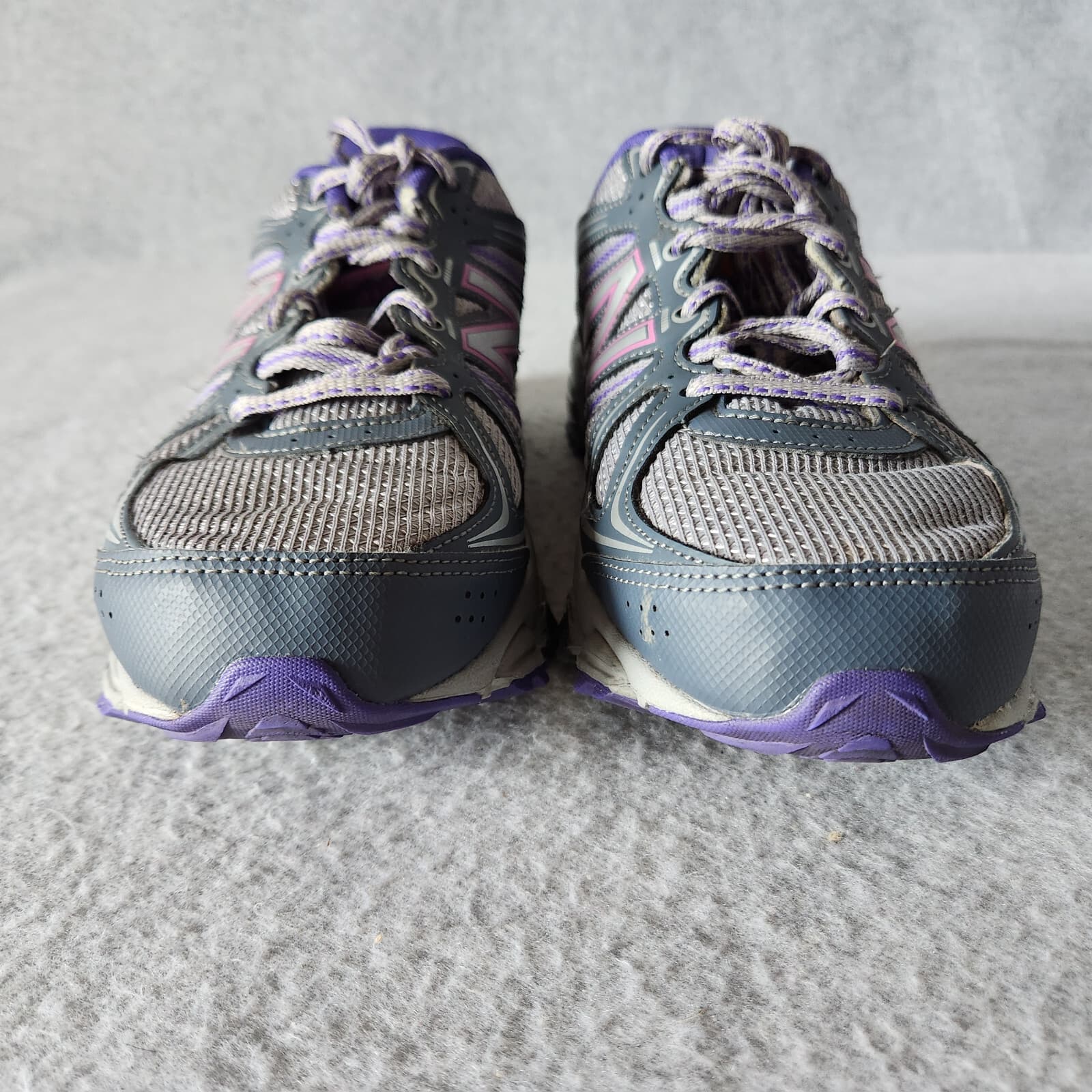 New Balance 412 V2 Women's US9.5 Trail Running Shoes Sneakers Mesh Grey Purple - Thumbnail 8