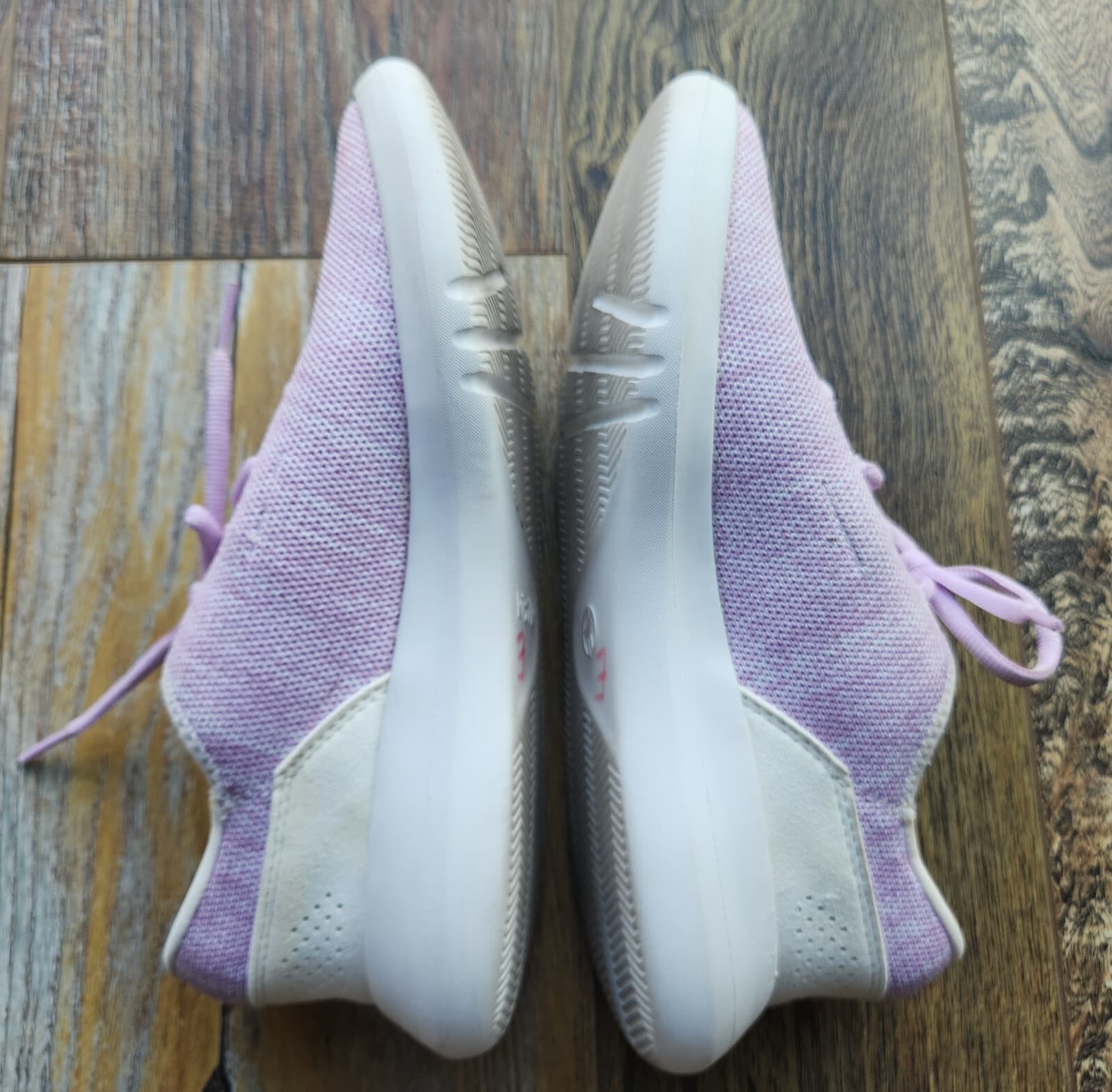 Kizik Madrid Eco Stretch-Knit Hands Free Sneaker Lace-Up Purple Men 5.5 Women 7 - Thumbnail 4