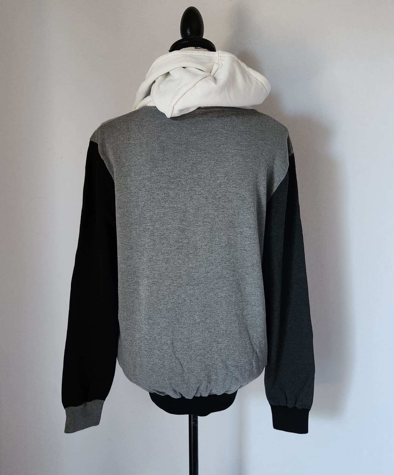 NWoT Paolo Pecora Milano Gilmar Colorblock Pullover Hoodie Pocket Cotton Men's M - Thumbnail 5