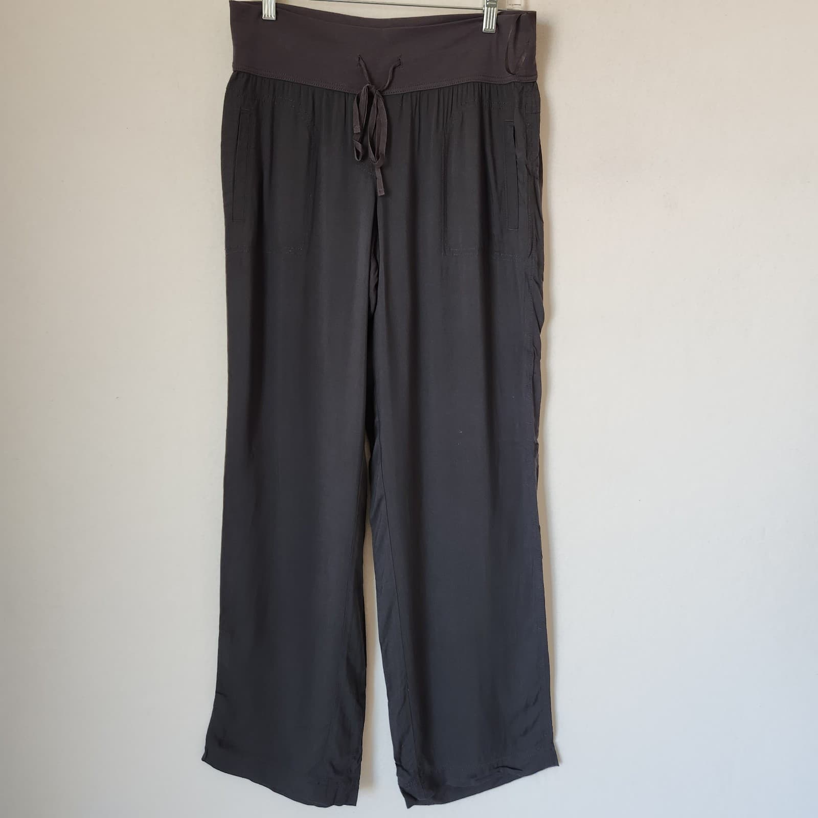 Sandwich Edinburgh Pants Wide-Leg Relax-Fit Pull-On Drawstring Pocket Grey Sz.42 - Thumbnail 2