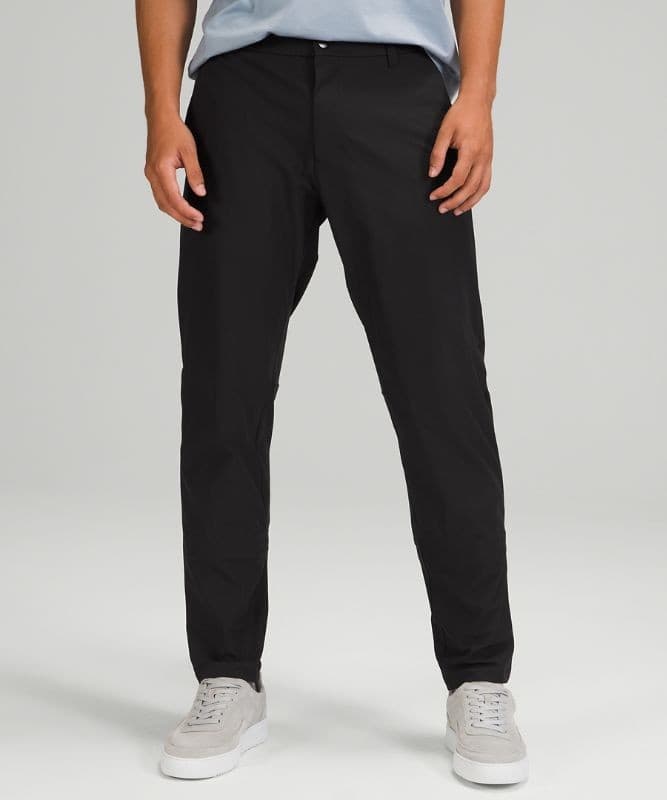 Lululemon Men's 38 Commission Casual Pant Classic 34" Warpstreme Stretch Black - Thumbnail 2