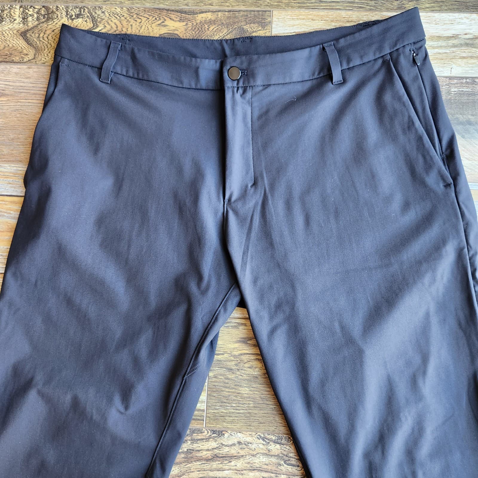 Lululemon Men's 38 Commission Casual Pant Classic 34" Warpstreme Stretch Black - Thumbnail 5