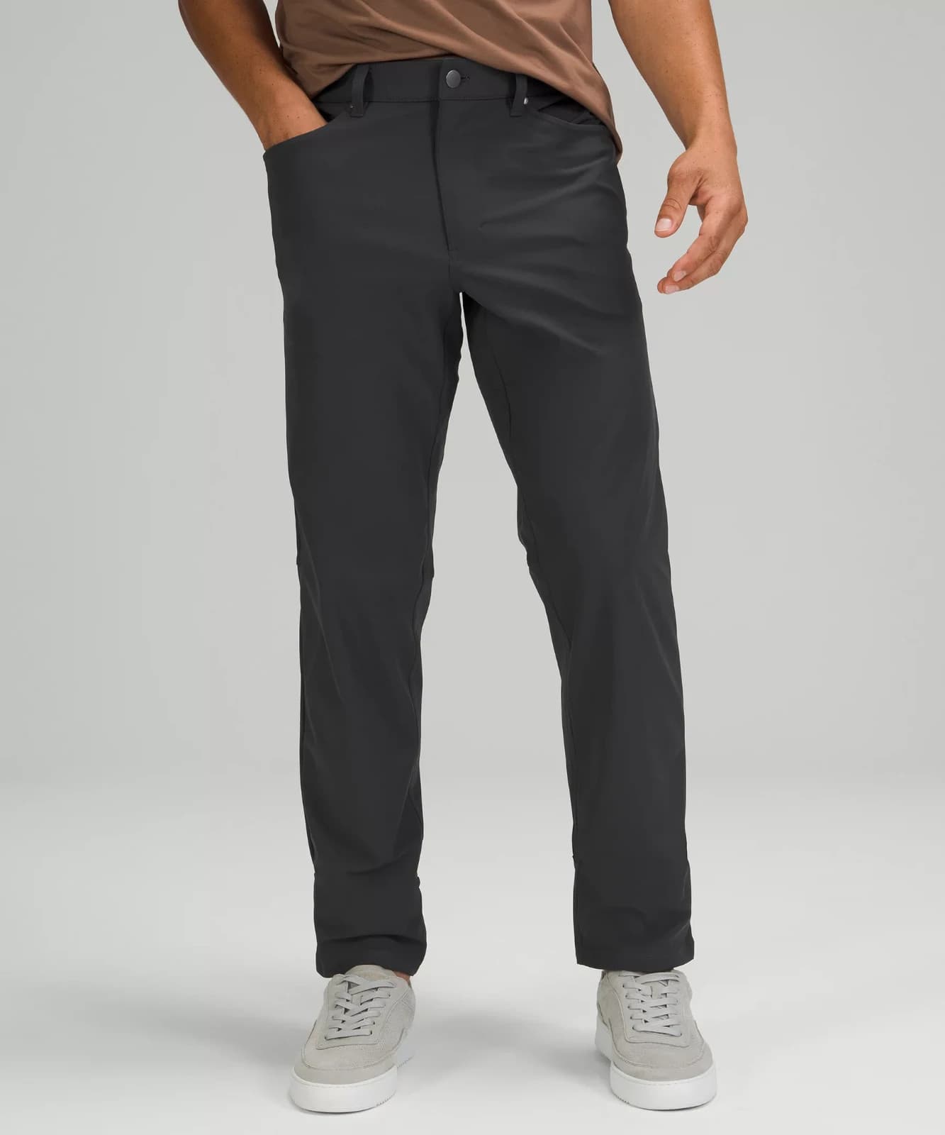 Lululemon Men's 38 Commission Casual Pant Classic 34" Warpstreme Stretch Black - Thumbnail 4