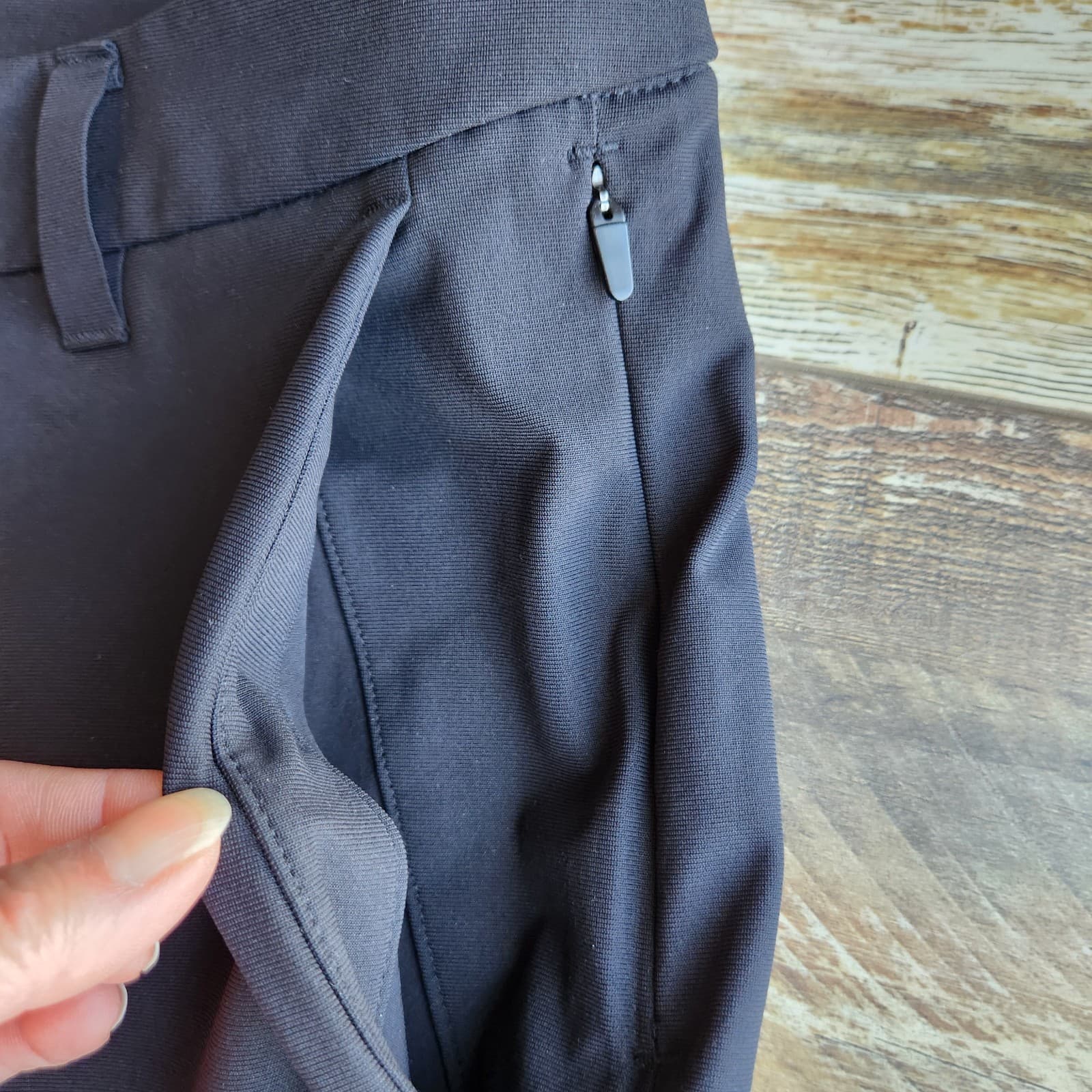 Lululemon Men's 38 Commission Casual Pant Classic 34" Warpstreme Stretch Black - Thumbnail 7