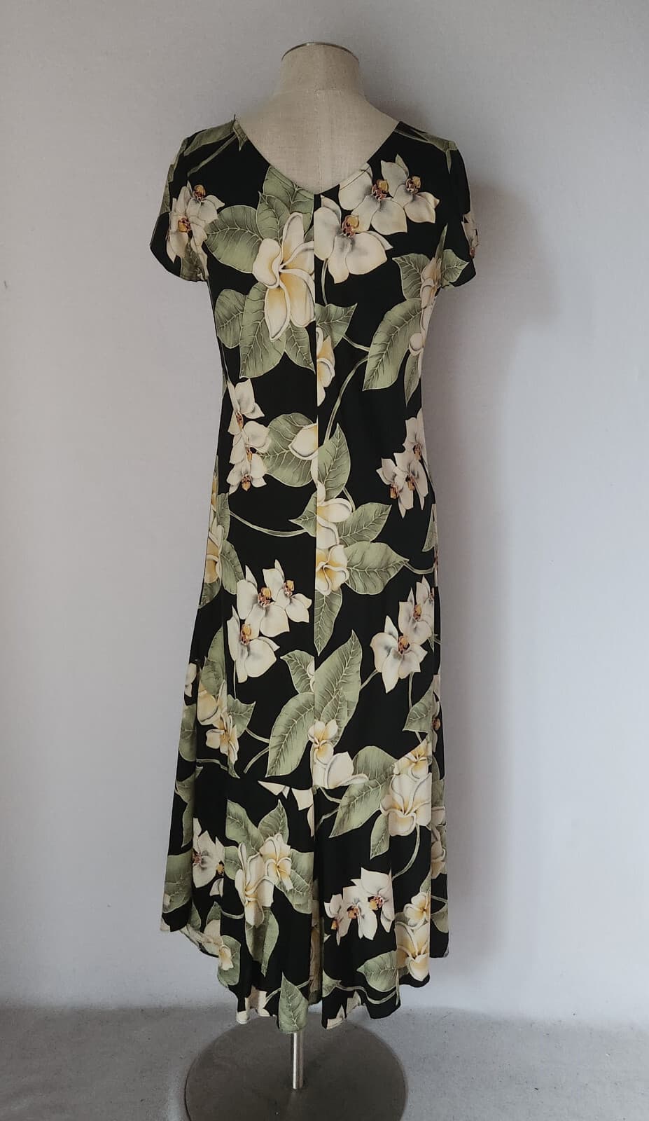 Nani Hawaii Tropical Floral 2 Piece Maxi Dress Button-Up Shirt Multicolor Sz.M/L - Thumbnail 5