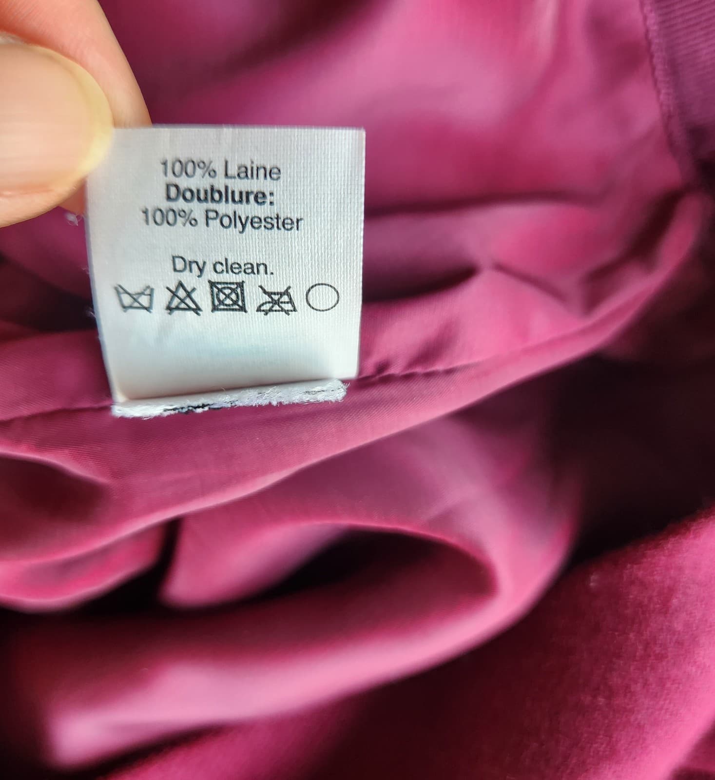 J. Crew 100% Double-Serge Wool No.2 Pencil Mini Skirt Lined Burgundy Sz.4 #02676 - Thumbnail 7