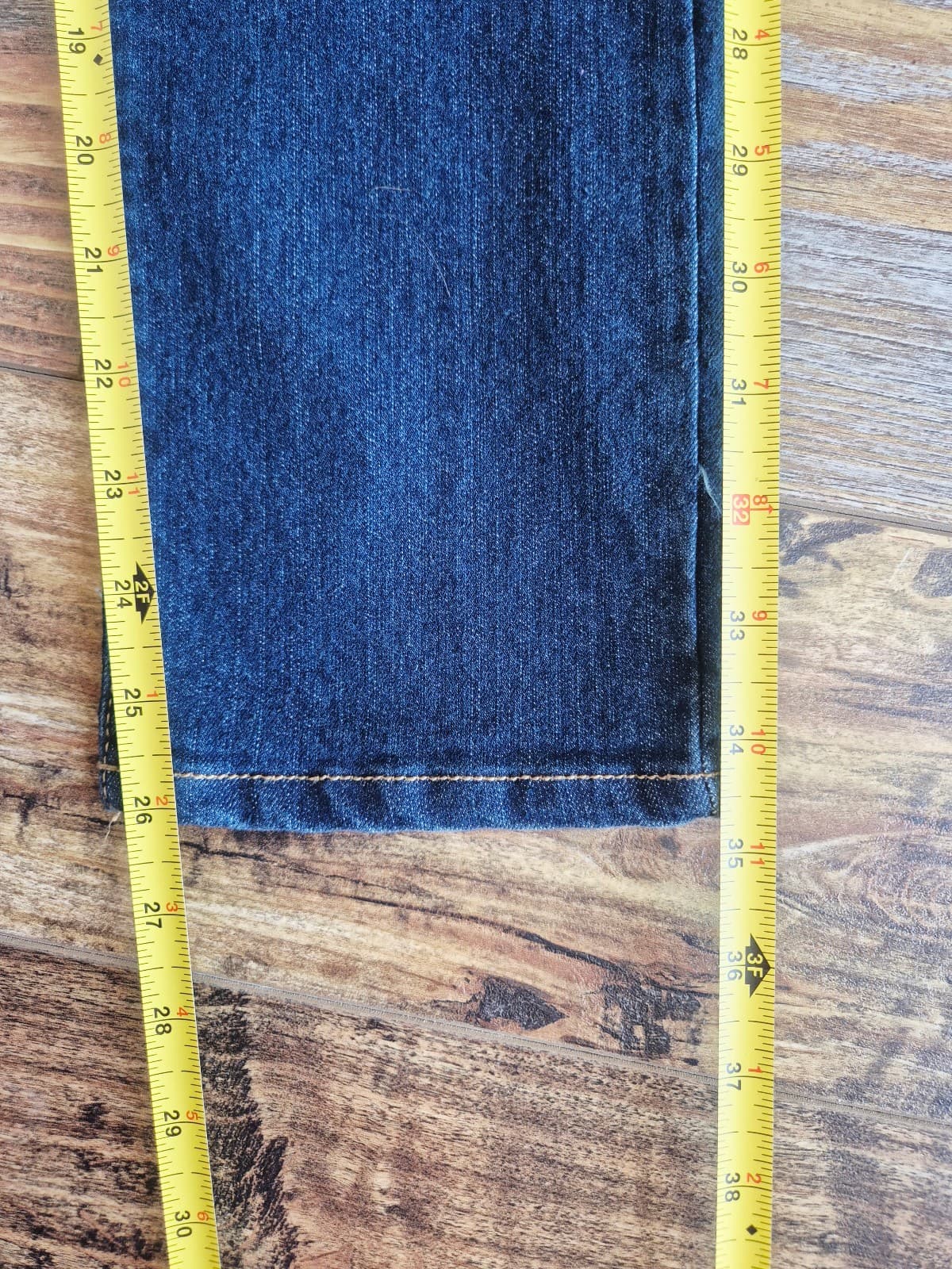 True Religion Girl's 10 Geno Relaxed Slim Jeans Zip 5-Pocket Stretch Dark Blue - Thumbnail 12