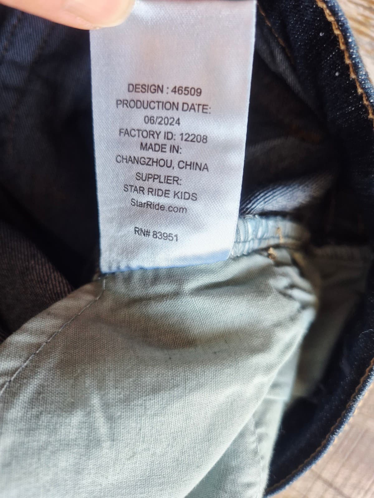 True Religion Girl's 10 Geno Relaxed Slim Jeans Zip 5-Pocket Stretch Dark Blue - Thumbnail 10