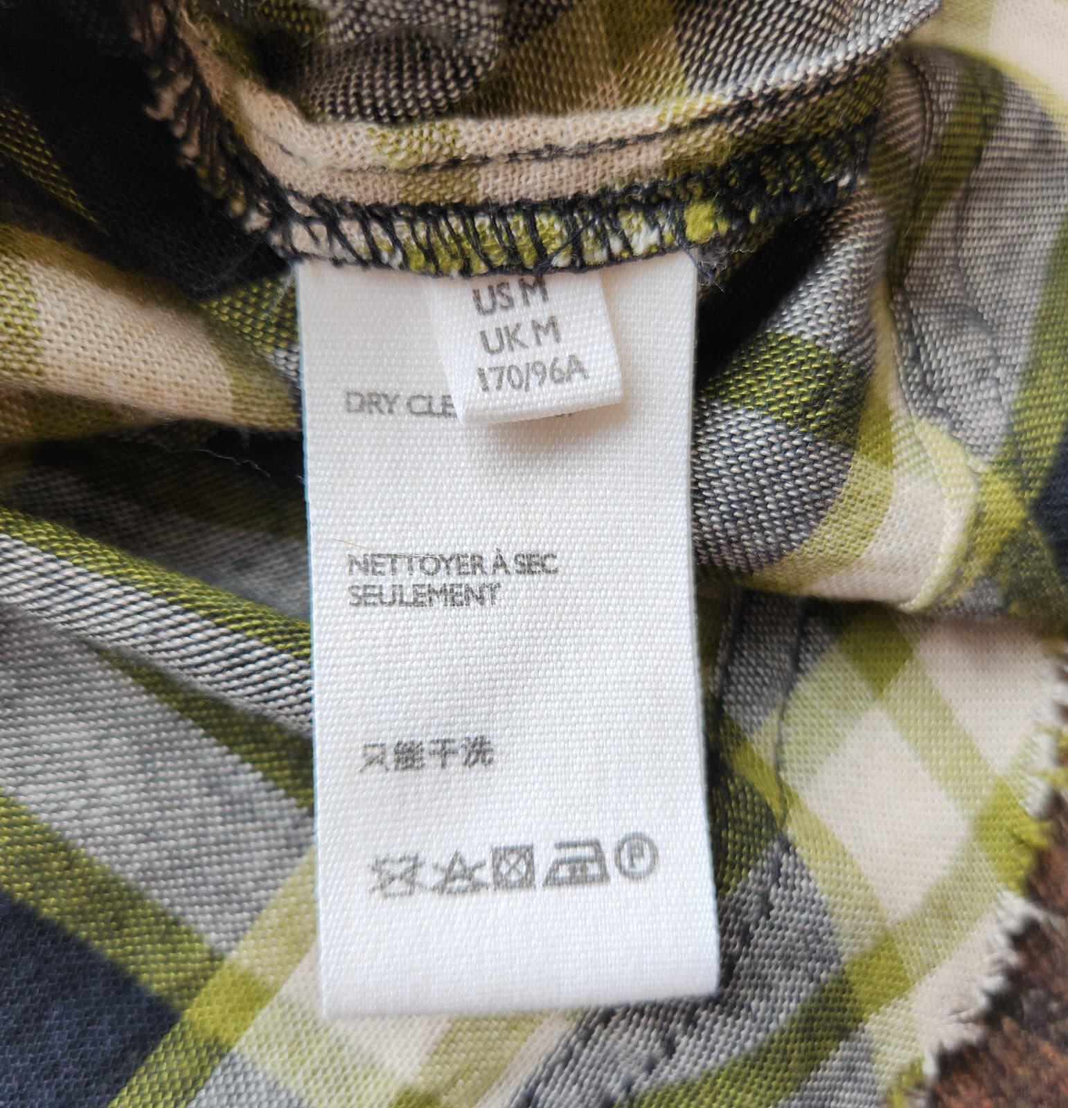 NWoT We The Free Pacific Down Wool Blend Plaid Shirt Snap Tie-Back Green Woman M - Thumbnail 14