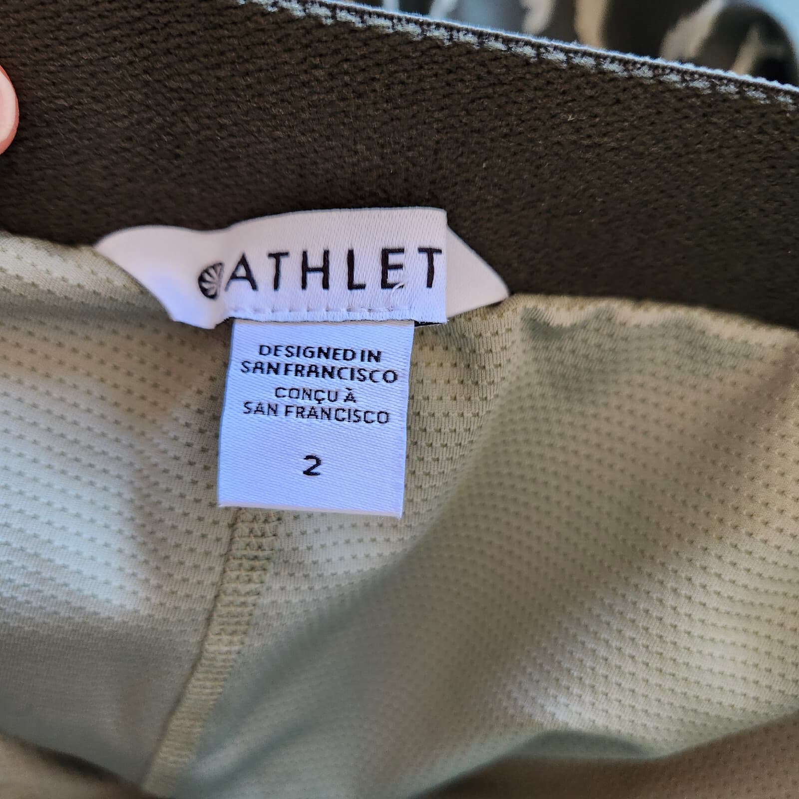NWT Athleta Vienna Cargo Skort Jupe-Short Semi Fitted Pocket Green Women's 2 $69 - Thumbnail 11