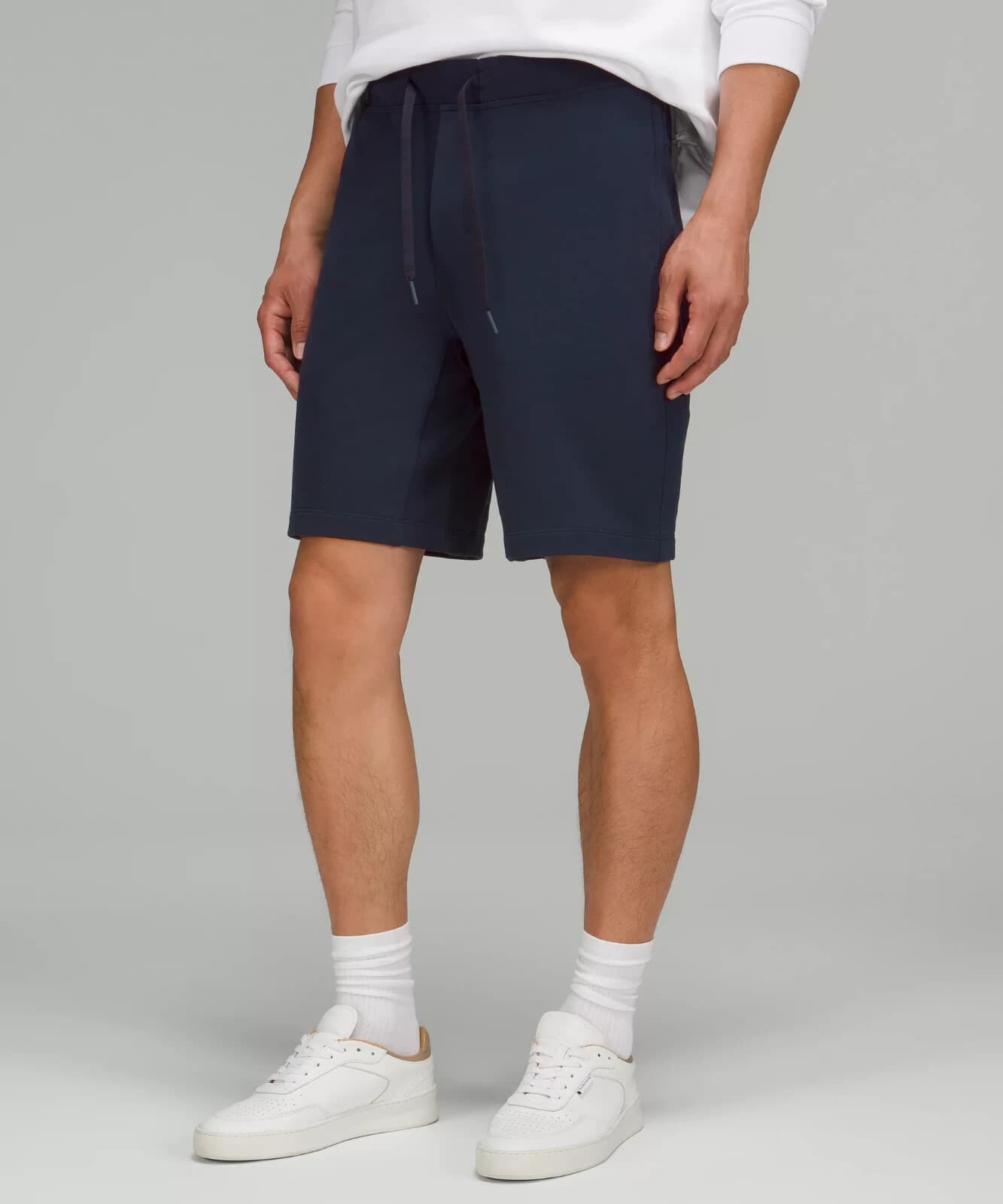 Lululemon T.H.E. Linerless Short 9" Traing Relax Drawstring Pocket Blue Men's L - Thumbnail 3