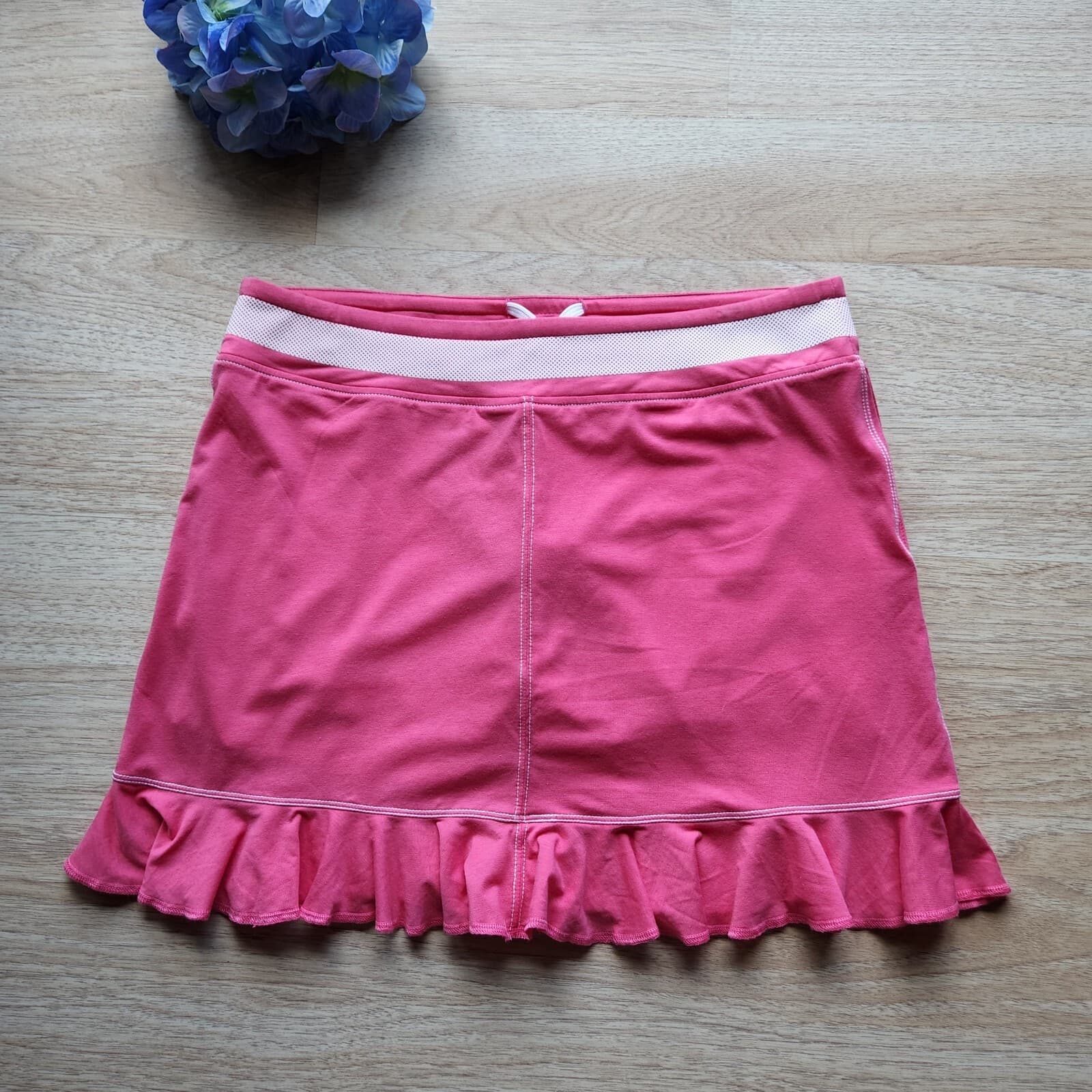 NWT PING Sensor Cool UV Protection Golf Skort Ruffle Hem Drawstring Pink Women M - Thumbnail 6