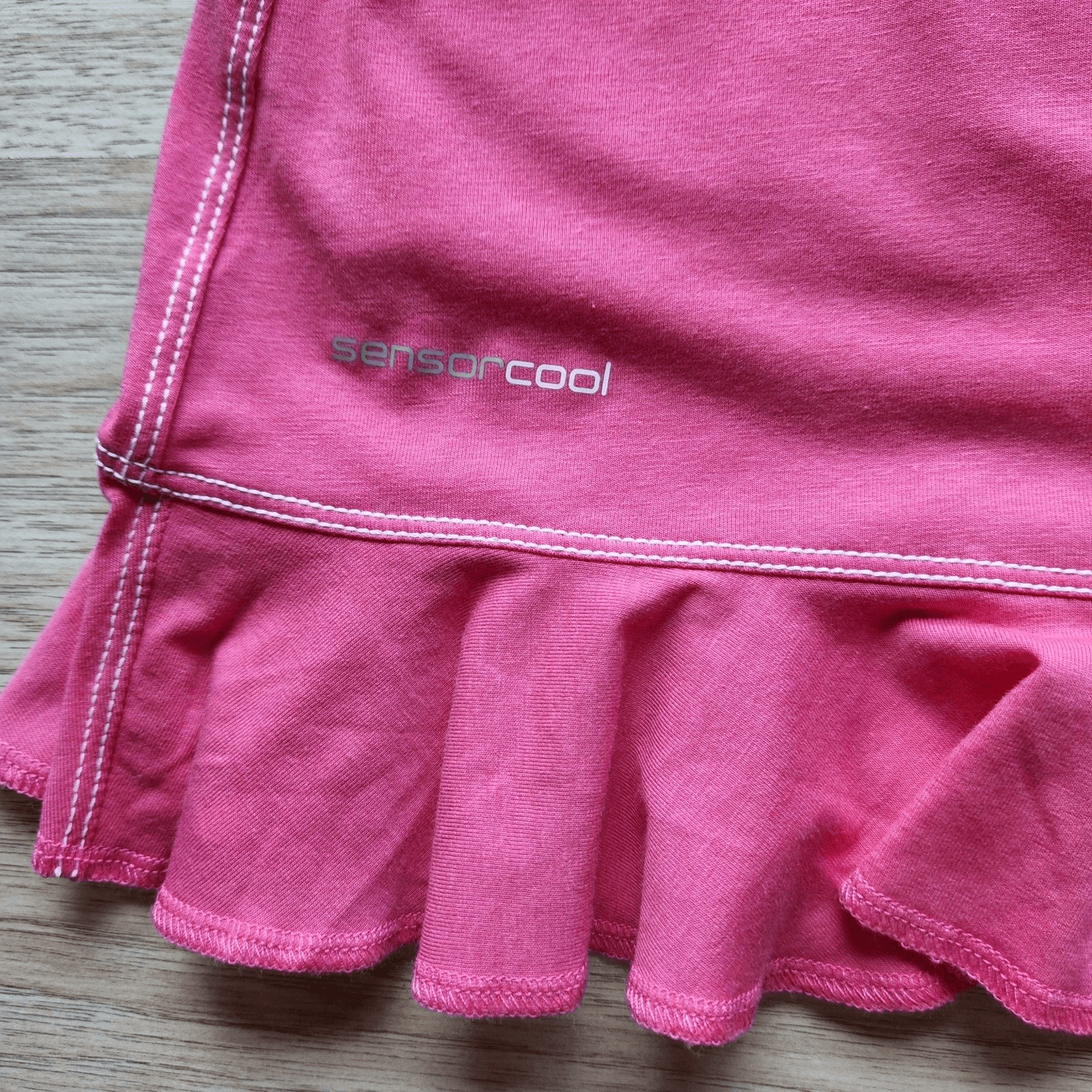 NWT PING Sensor Cool UV Protection Golf Skort Ruffle Hem Drawstring Pink Women M - Thumbnail 3