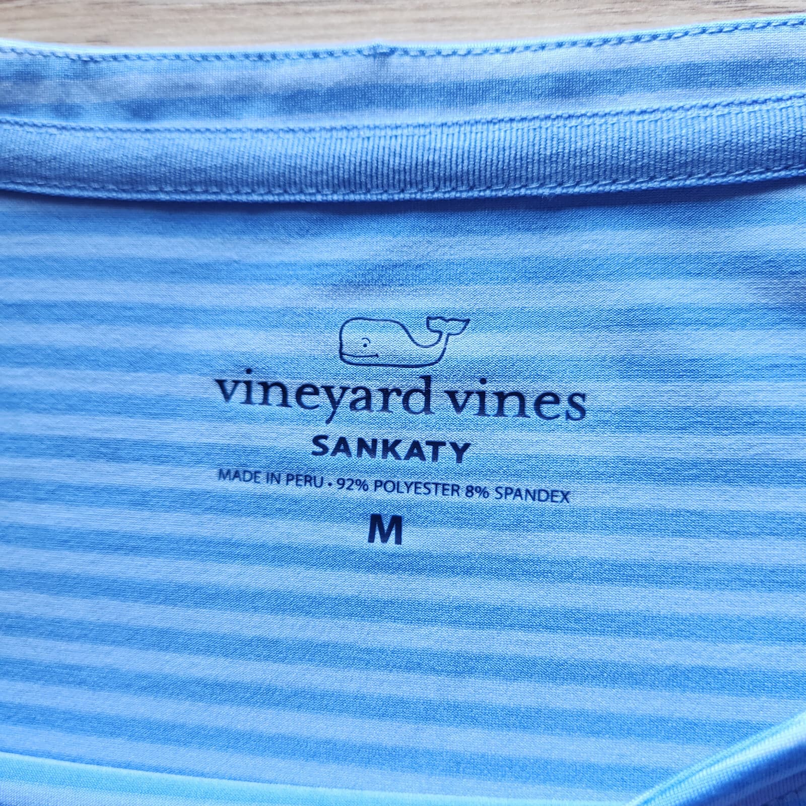 Vineyard Vines $148 Sankaty Pin-Stripe Boatneck Shift Dress Long Sleeve Blue M - Thumbnail 8