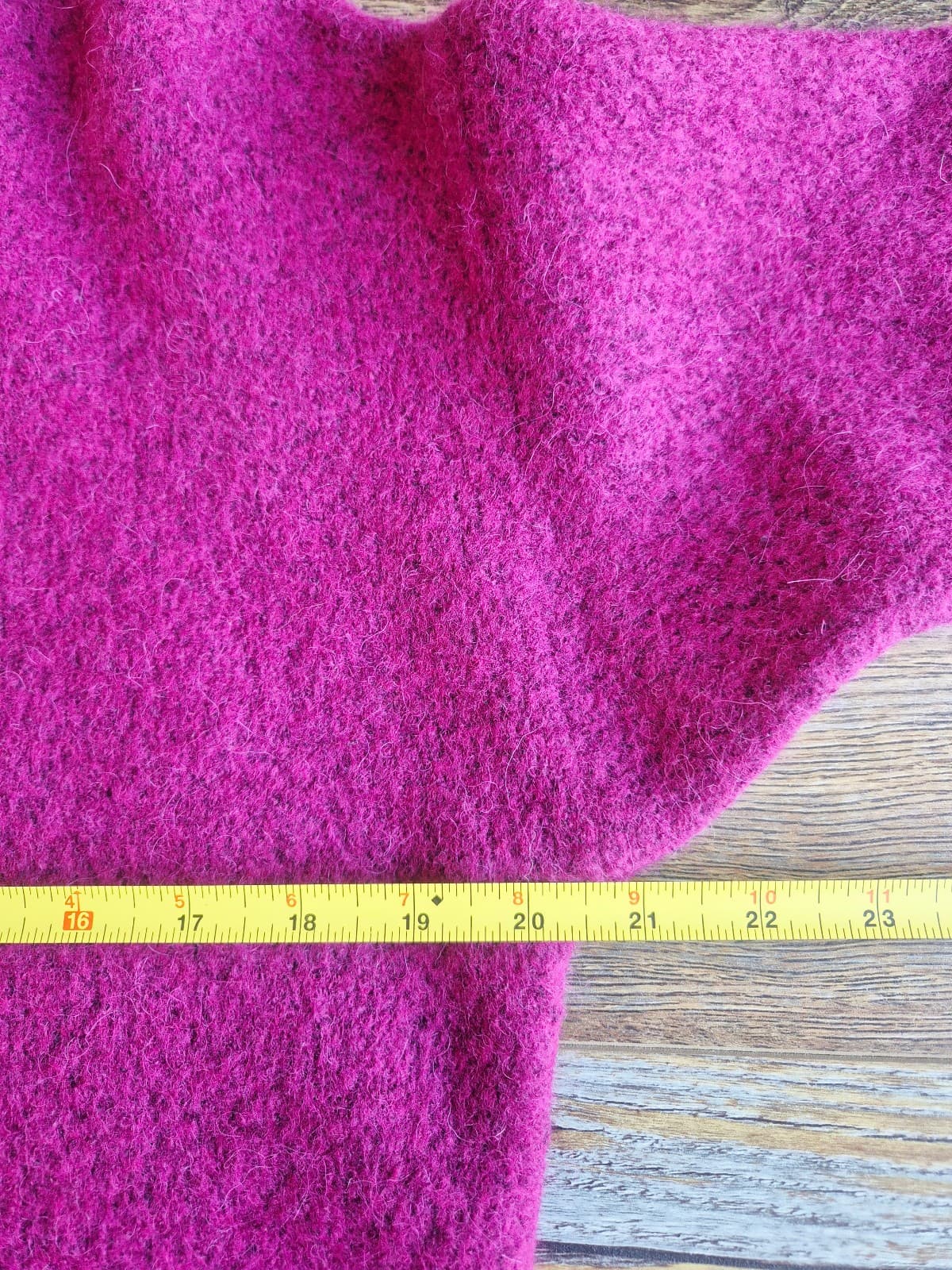 Madewell CloudSoft Wool Alpaca Drop-Shoulder Crewneck Sweater Autumn Fuchsia M - Thumbnail 16