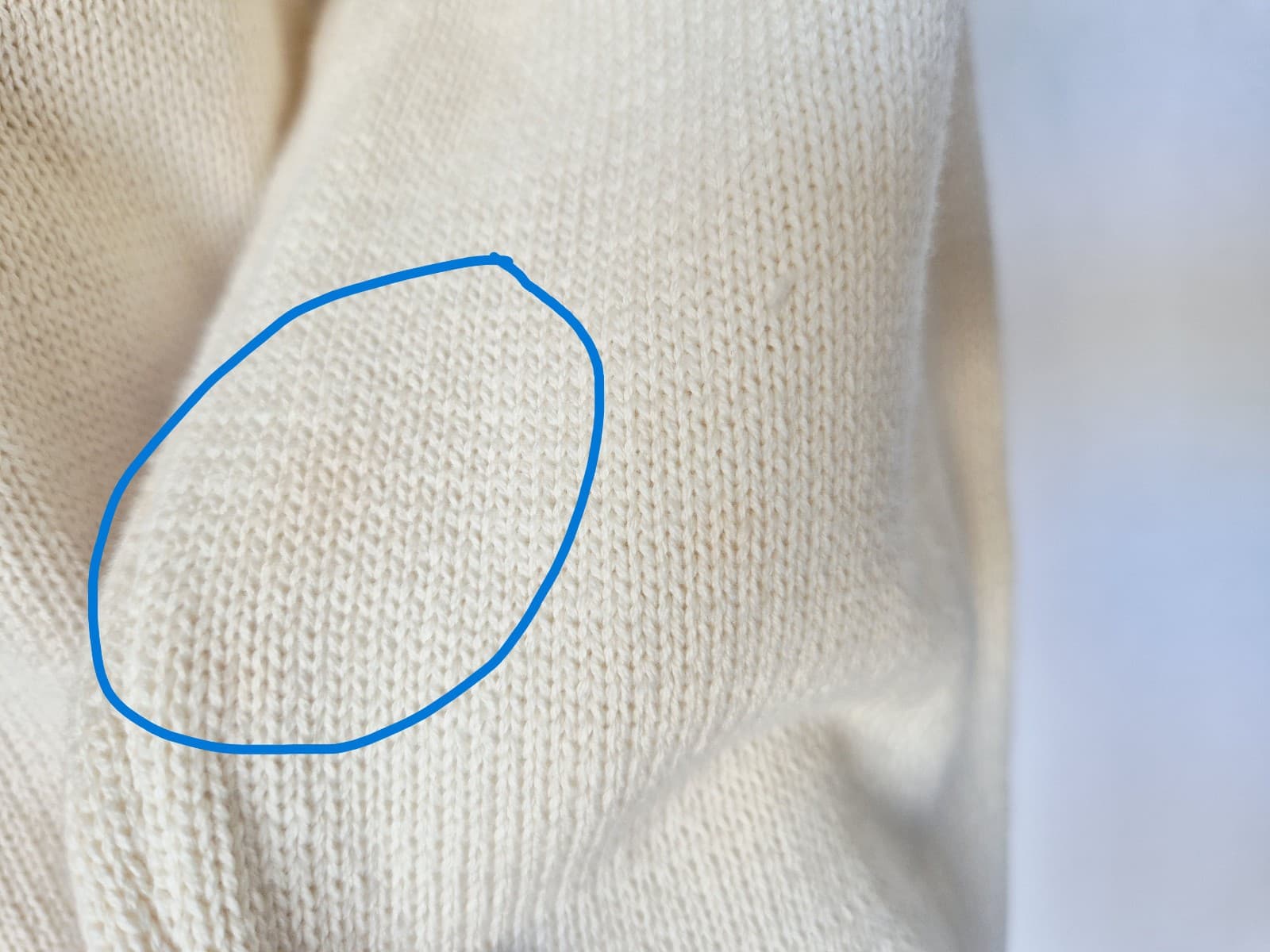 Vintage Ralph Lauren Blue Label Cream 100% Cotton Cropped Wrap Sweater Women's L - Thumbnail 10