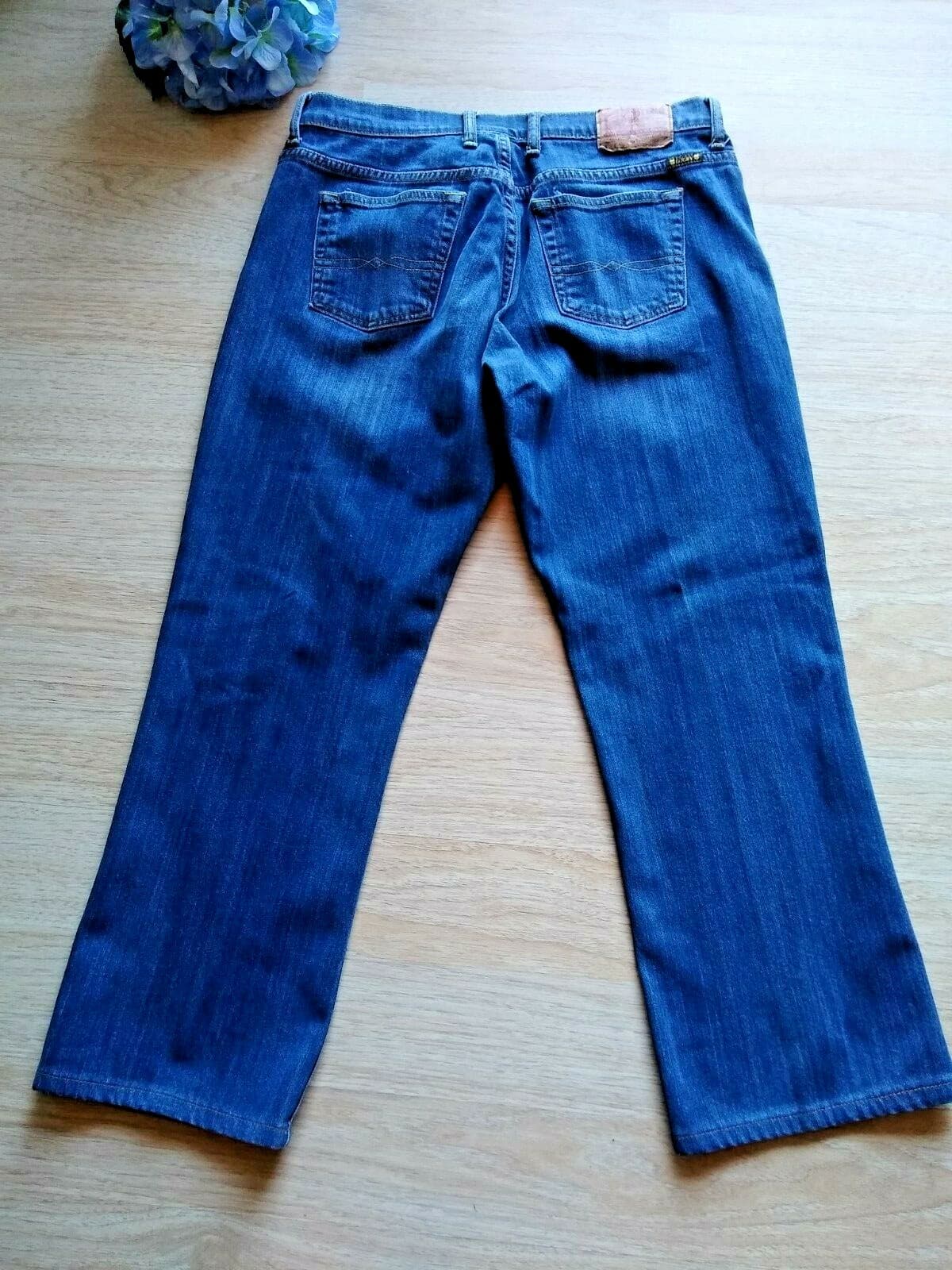 Lucky Brand Ankle Crop Capri Jeans Straight Leg Medium Wash Blue Sz.10/30 - Thumbnail 3