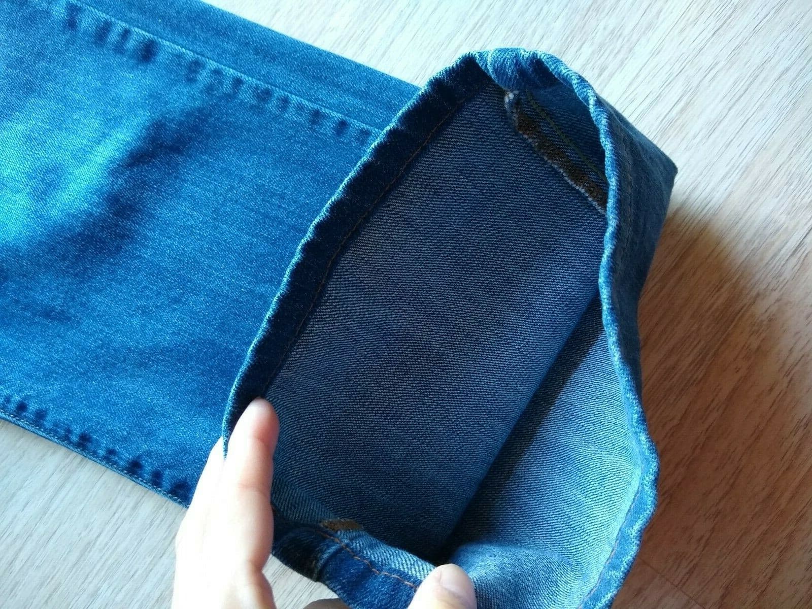 Lucky Brand Ankle Crop Capri Jeans Straight Leg Medium Wash Blue Sz.10/30 - Thumbnail 4